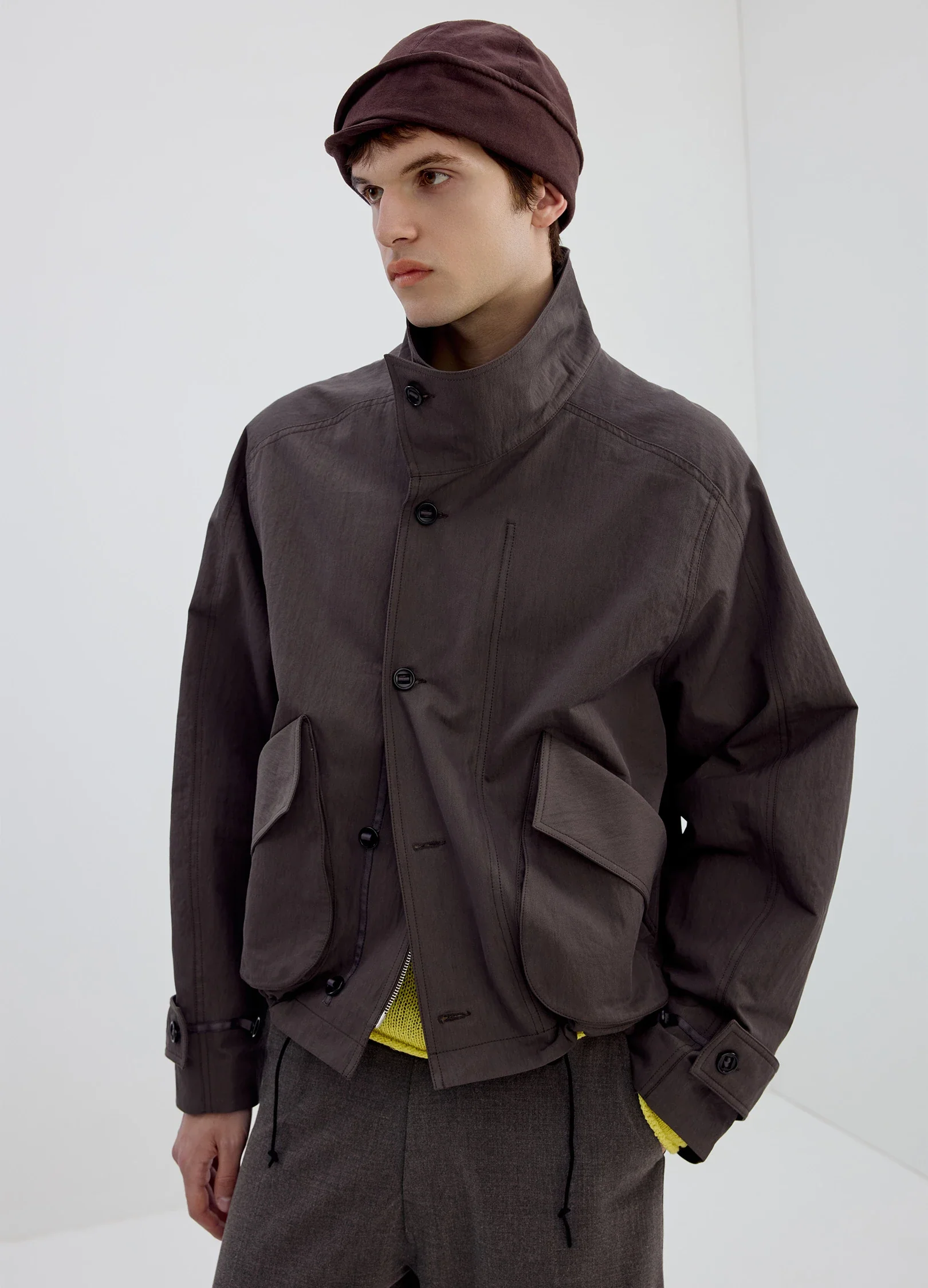 Stand Collar 3D Jacket - Image 4