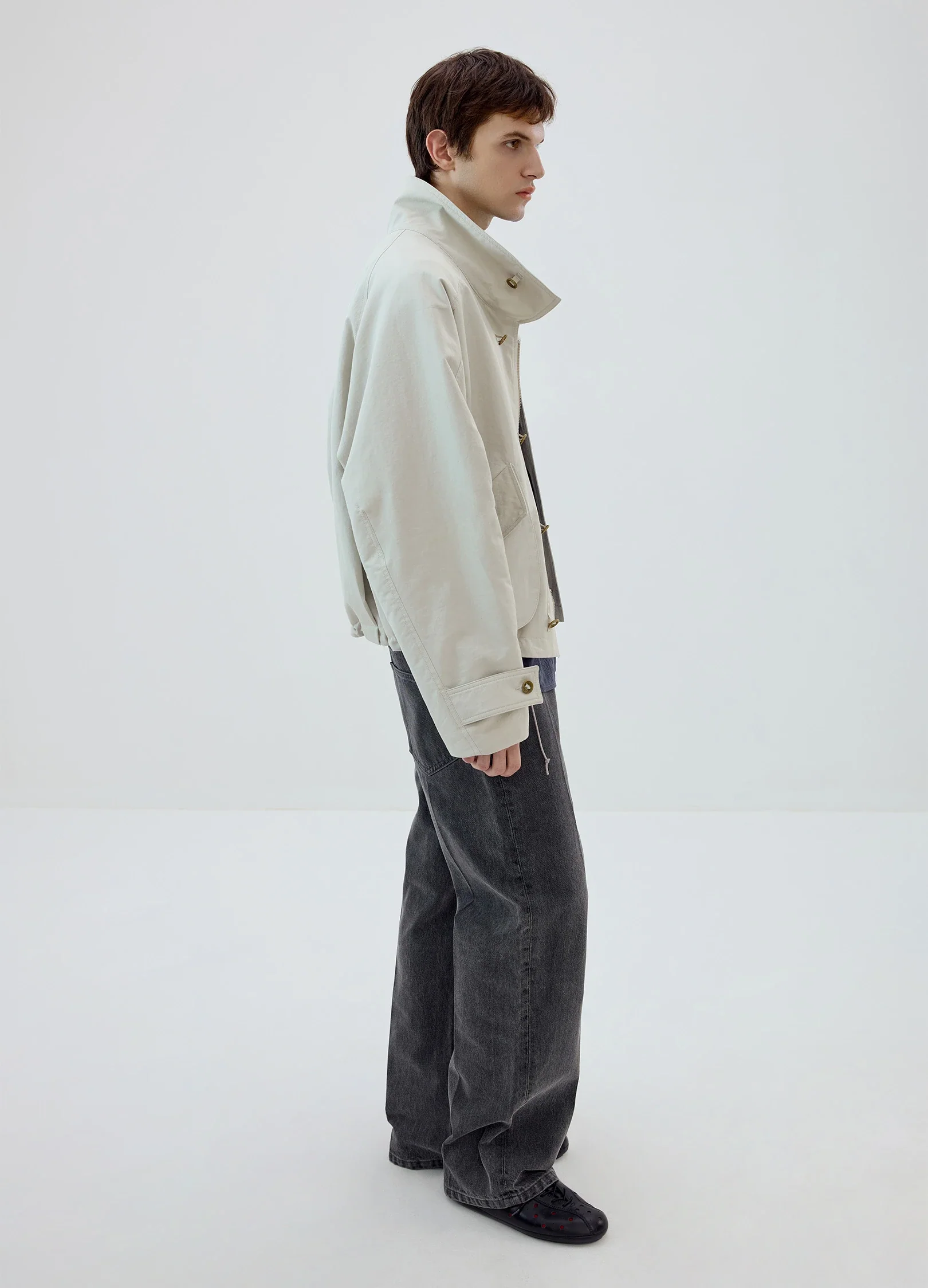 Stand Collar 3D Jacket - Image 9