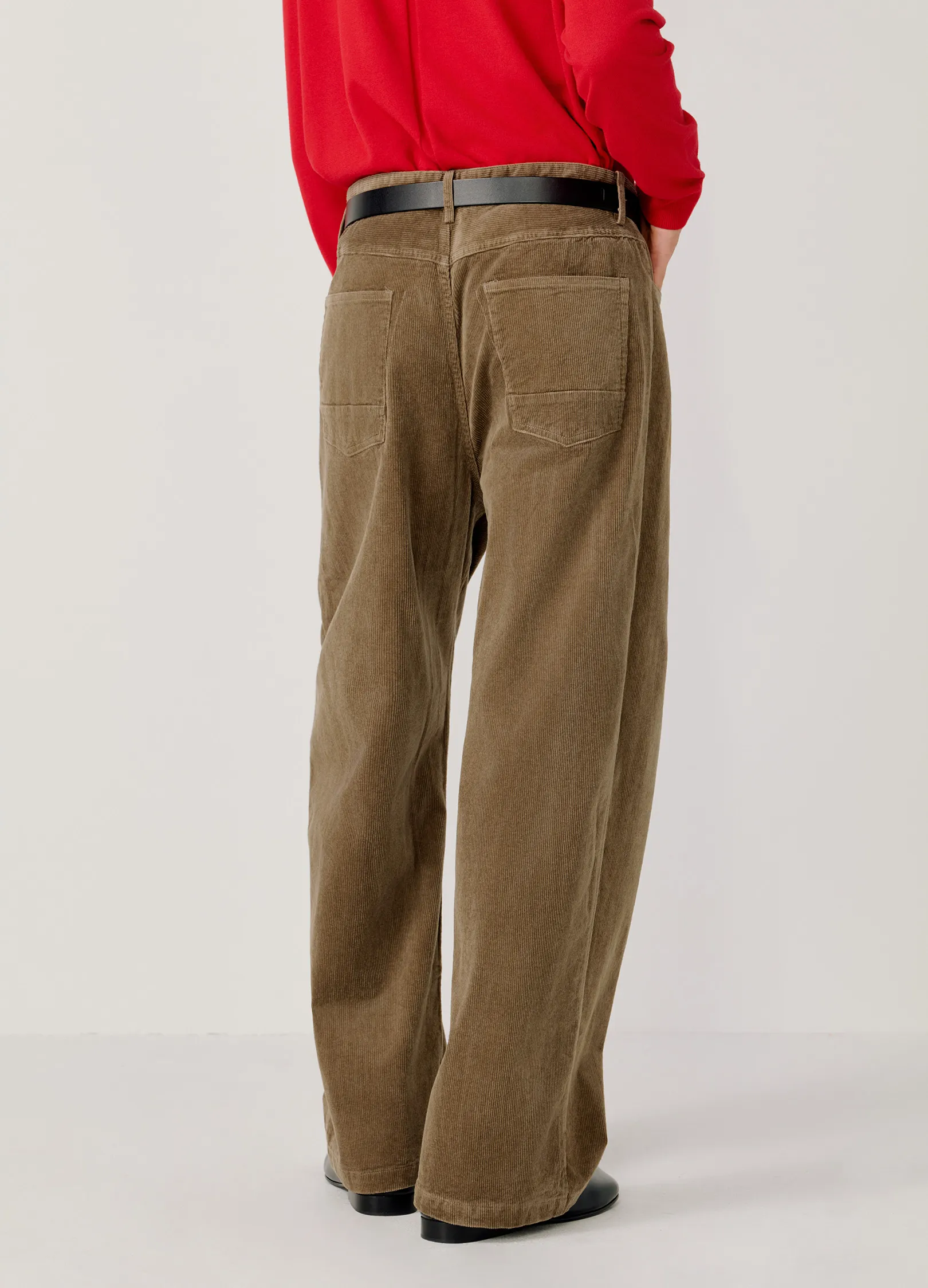 Straight Corduroy Trousers - Image 7