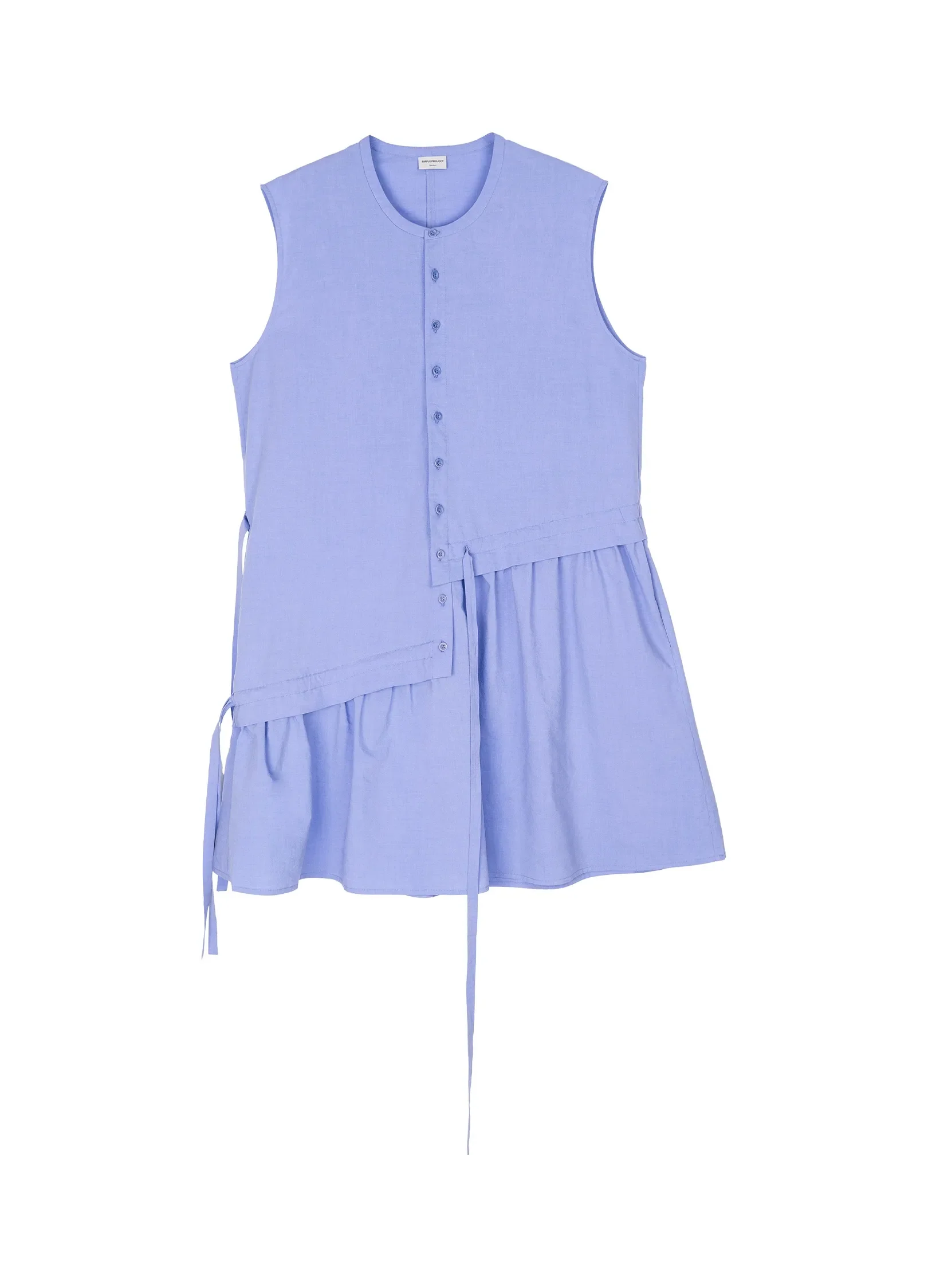 String Blouse Dress - Image 15