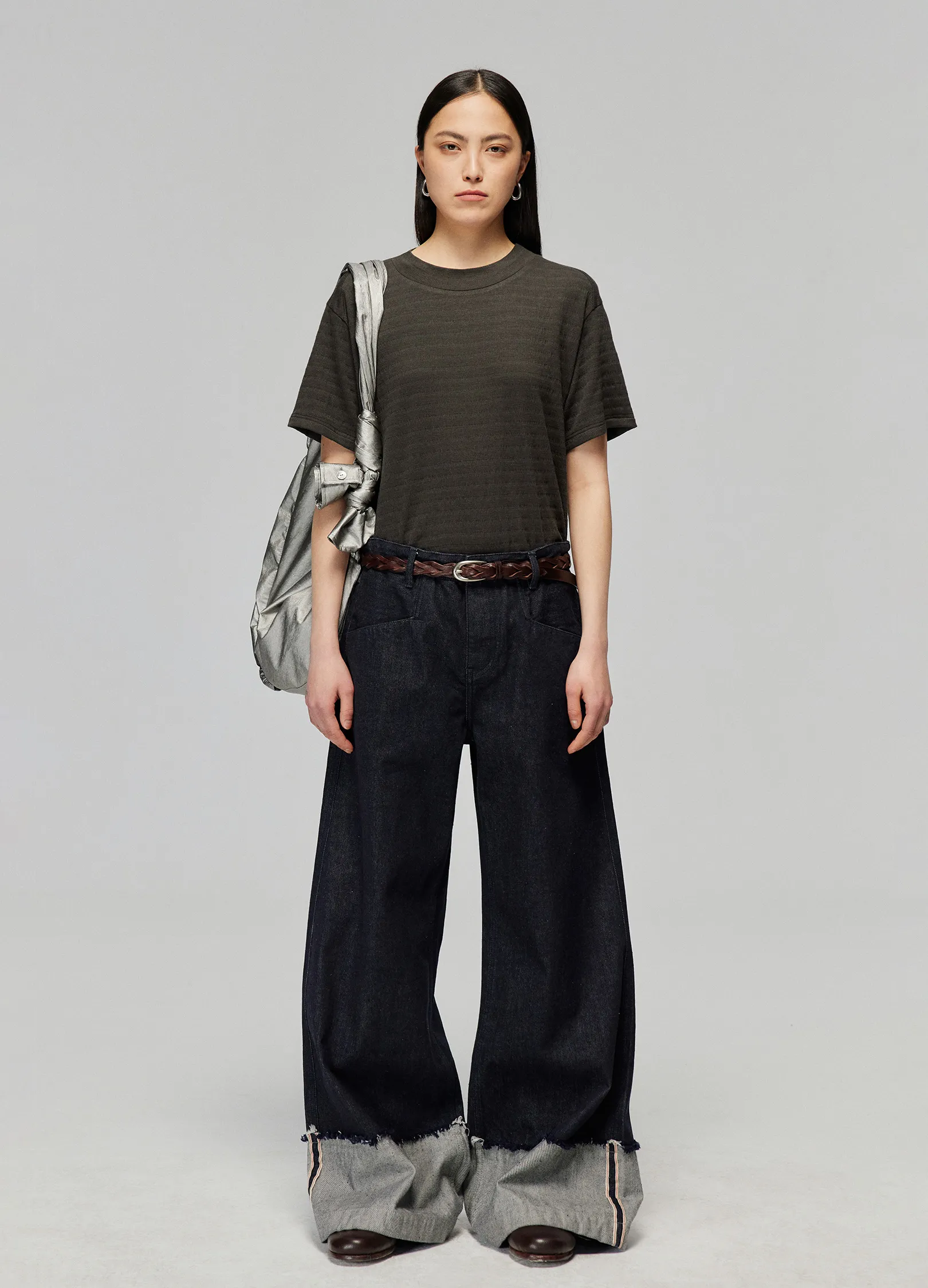 Stripe Texture Tee - Image 10