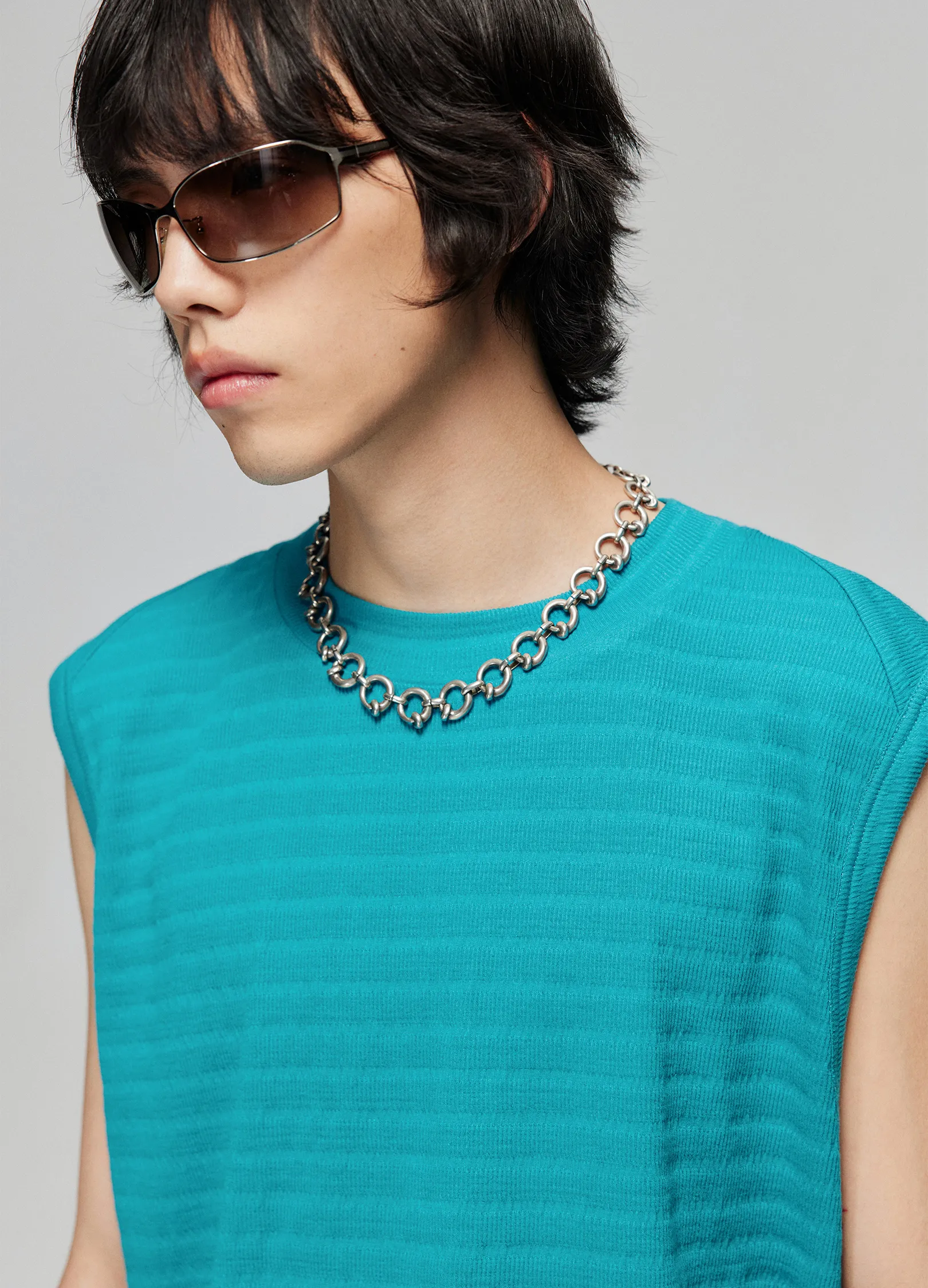 Stripe Texture Vest - Image 12