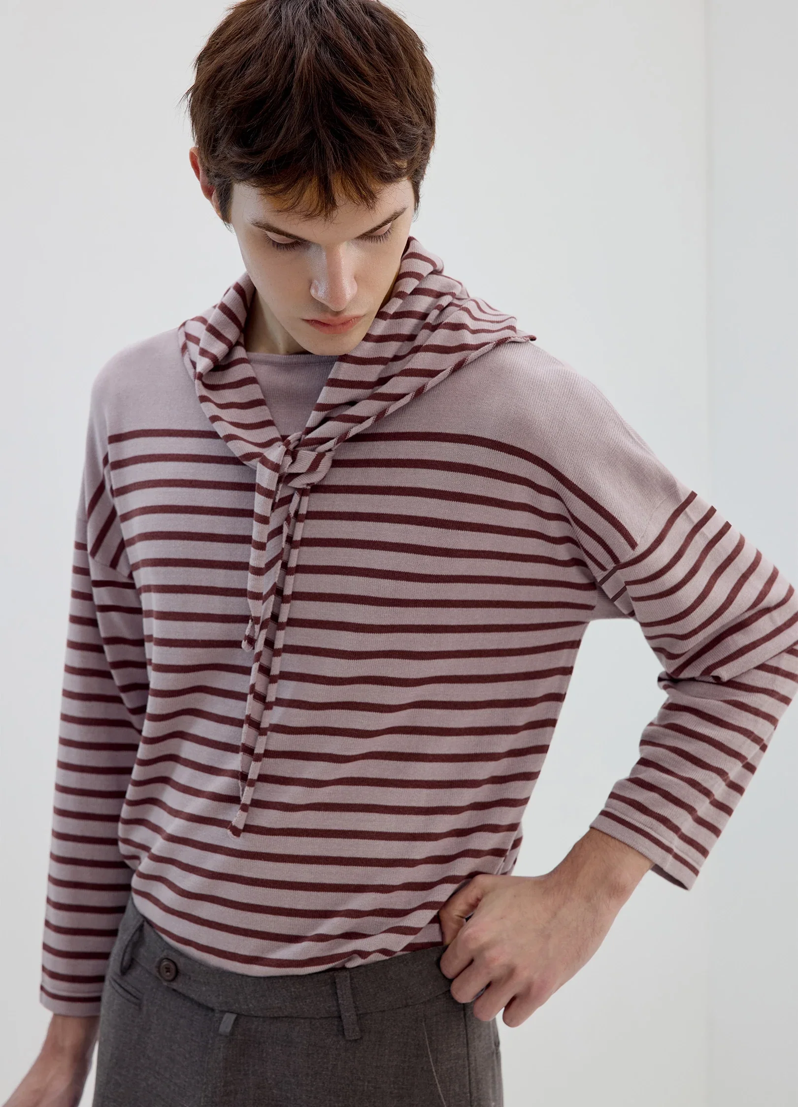 Striped Linen Tee - Image 4