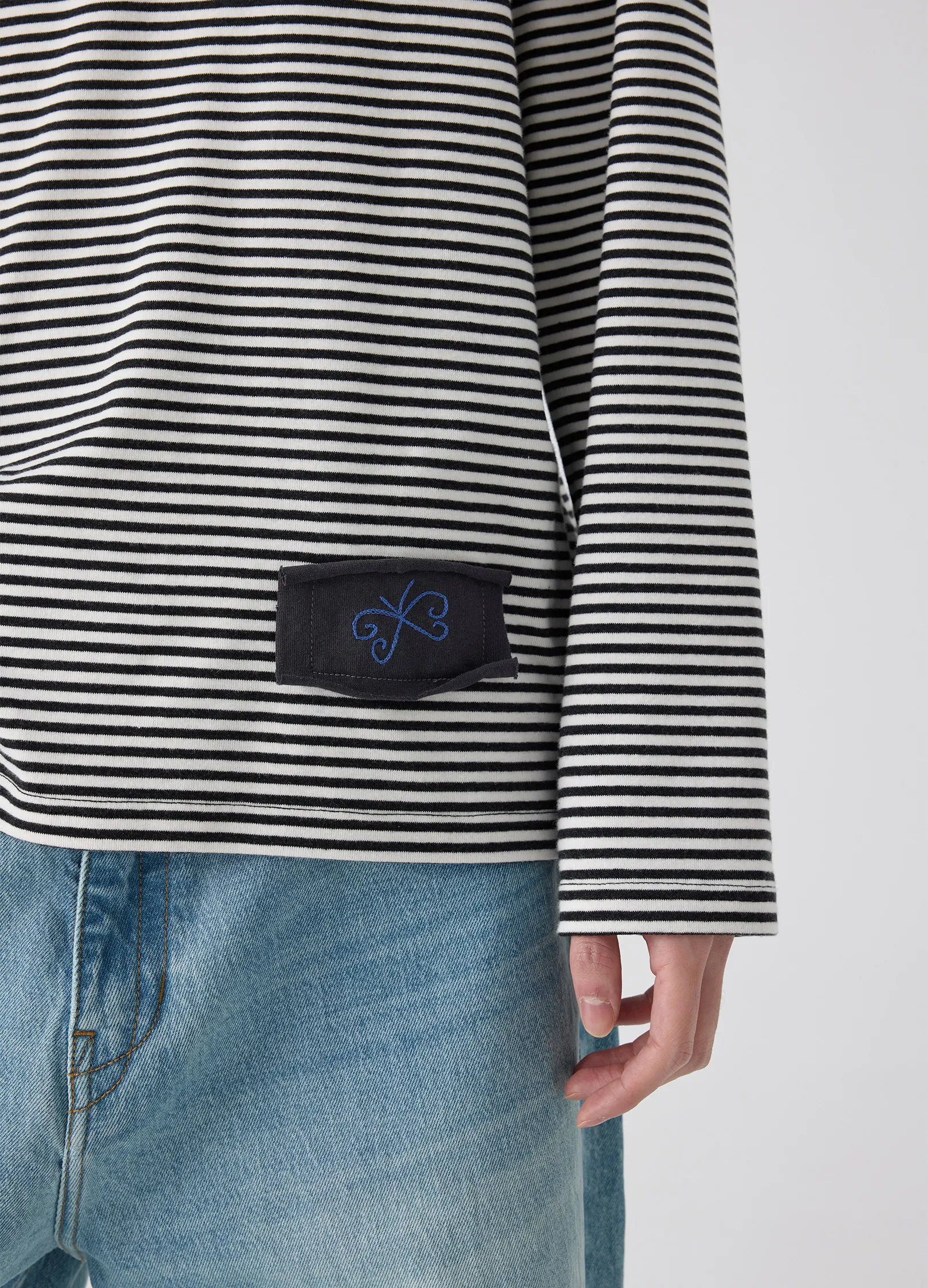 Striped Patch Longsleeve - Image 11