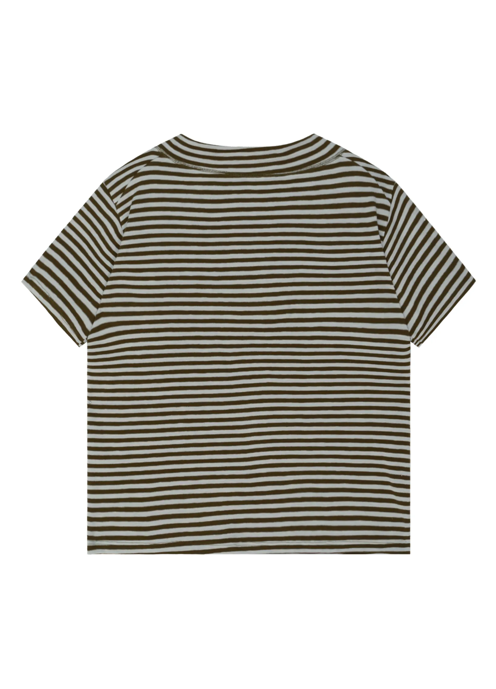 Striped Wide Neck Tee - Image 14