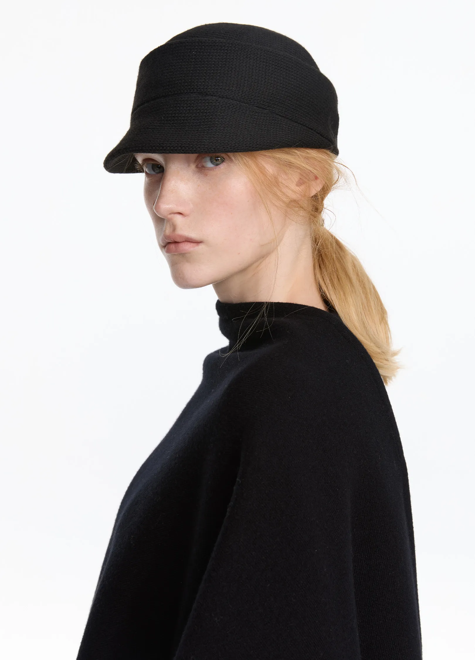 Structured Knit Hat - Image 2