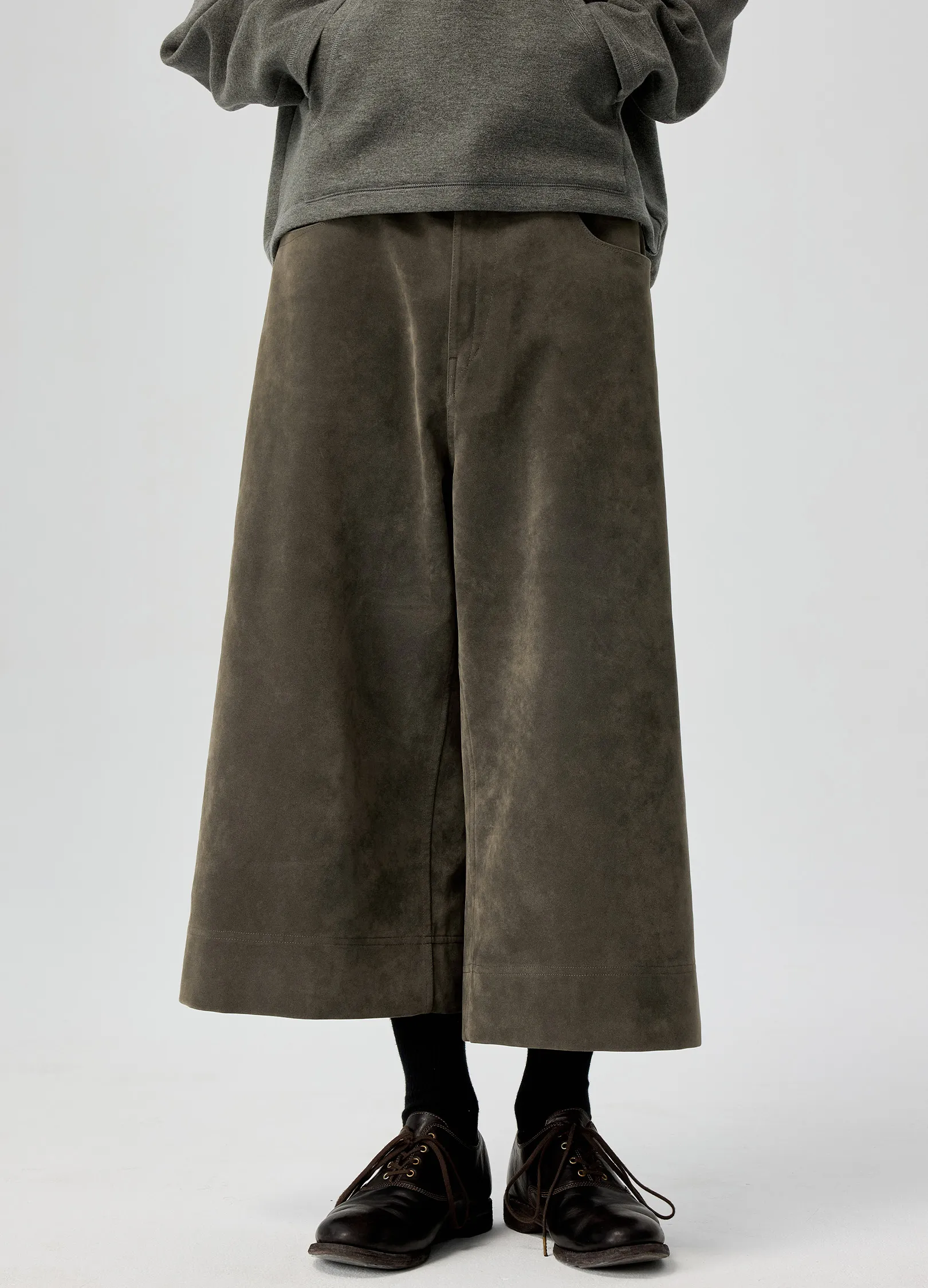 Suede Capris - Image 4
