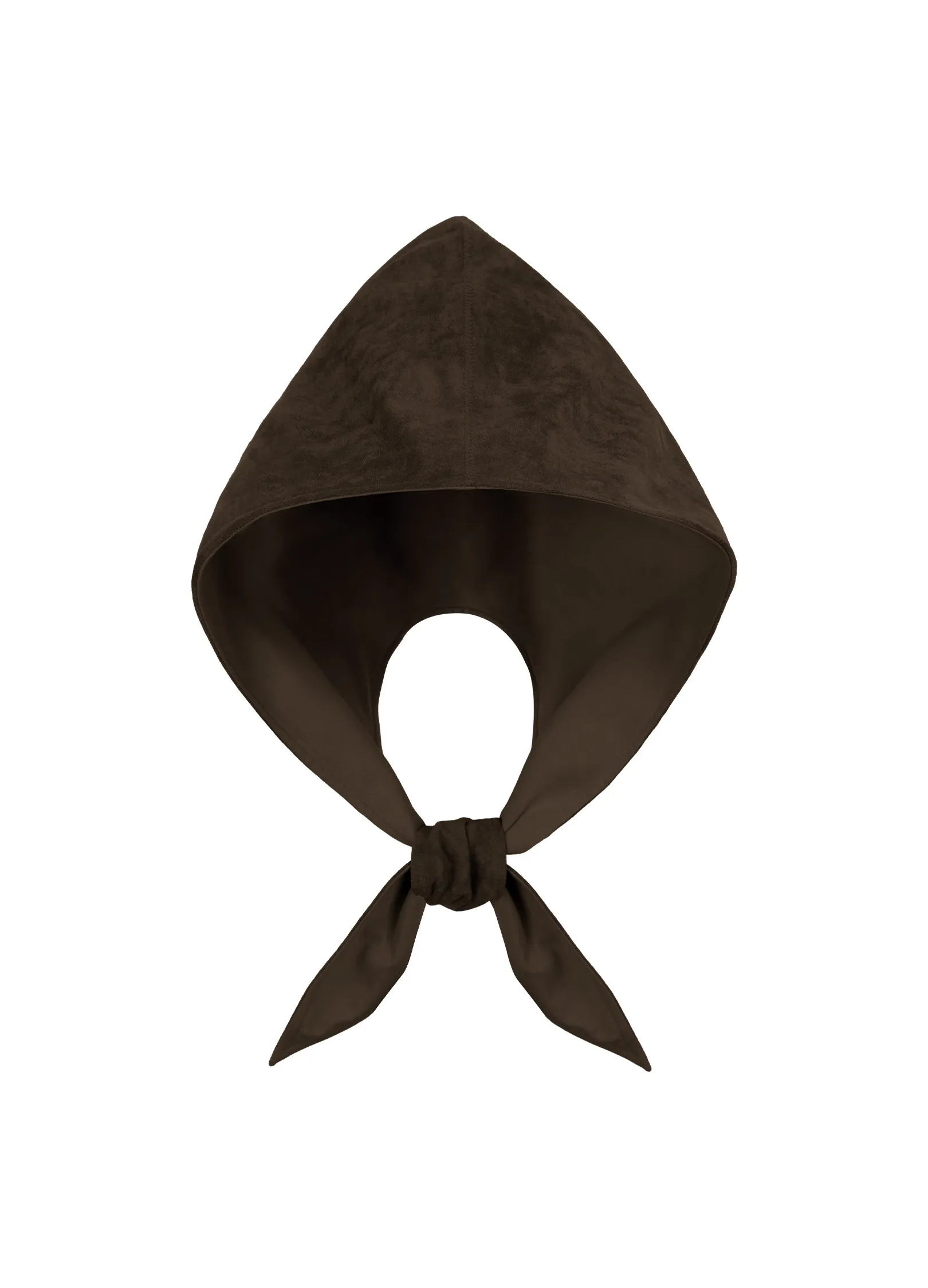 Suede Hooded Scarf - Image 20