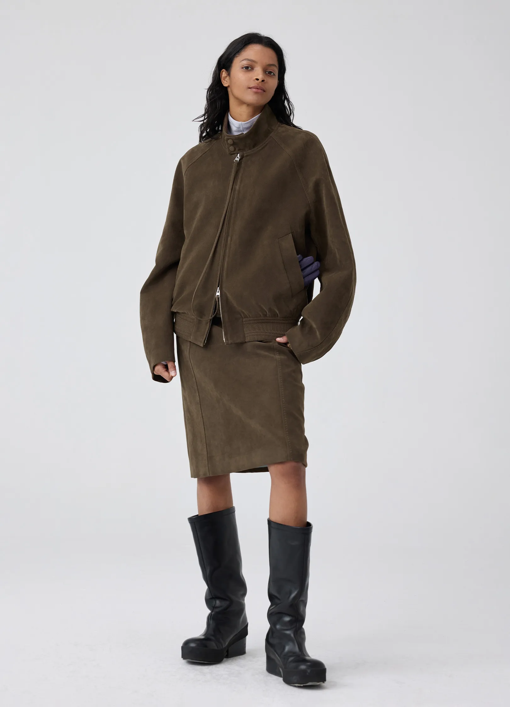 Suede Skirt - Image 3