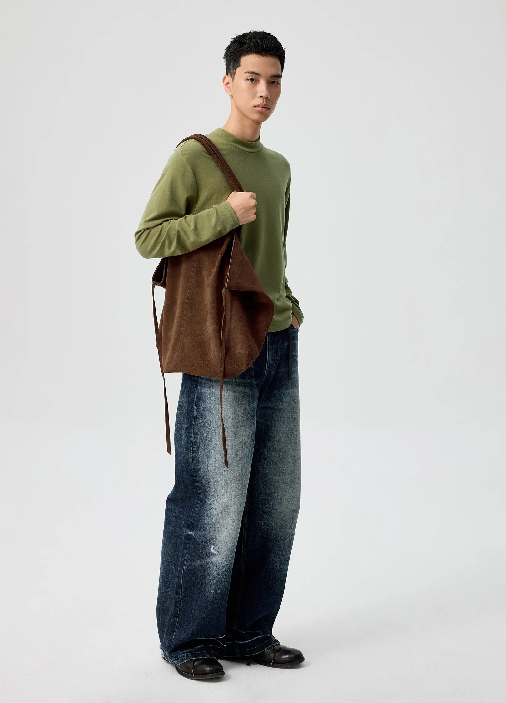 Suede SP Tote - Image 7