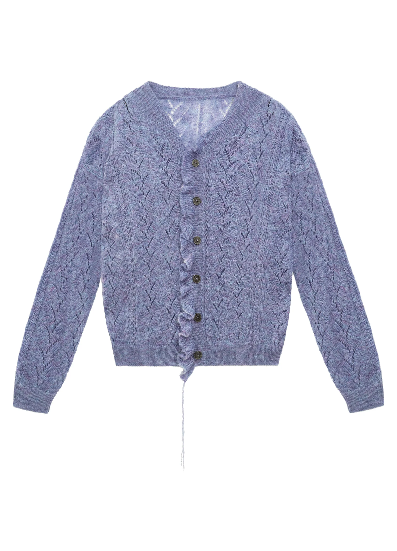 Swirl Wool Cardigan - Image 15