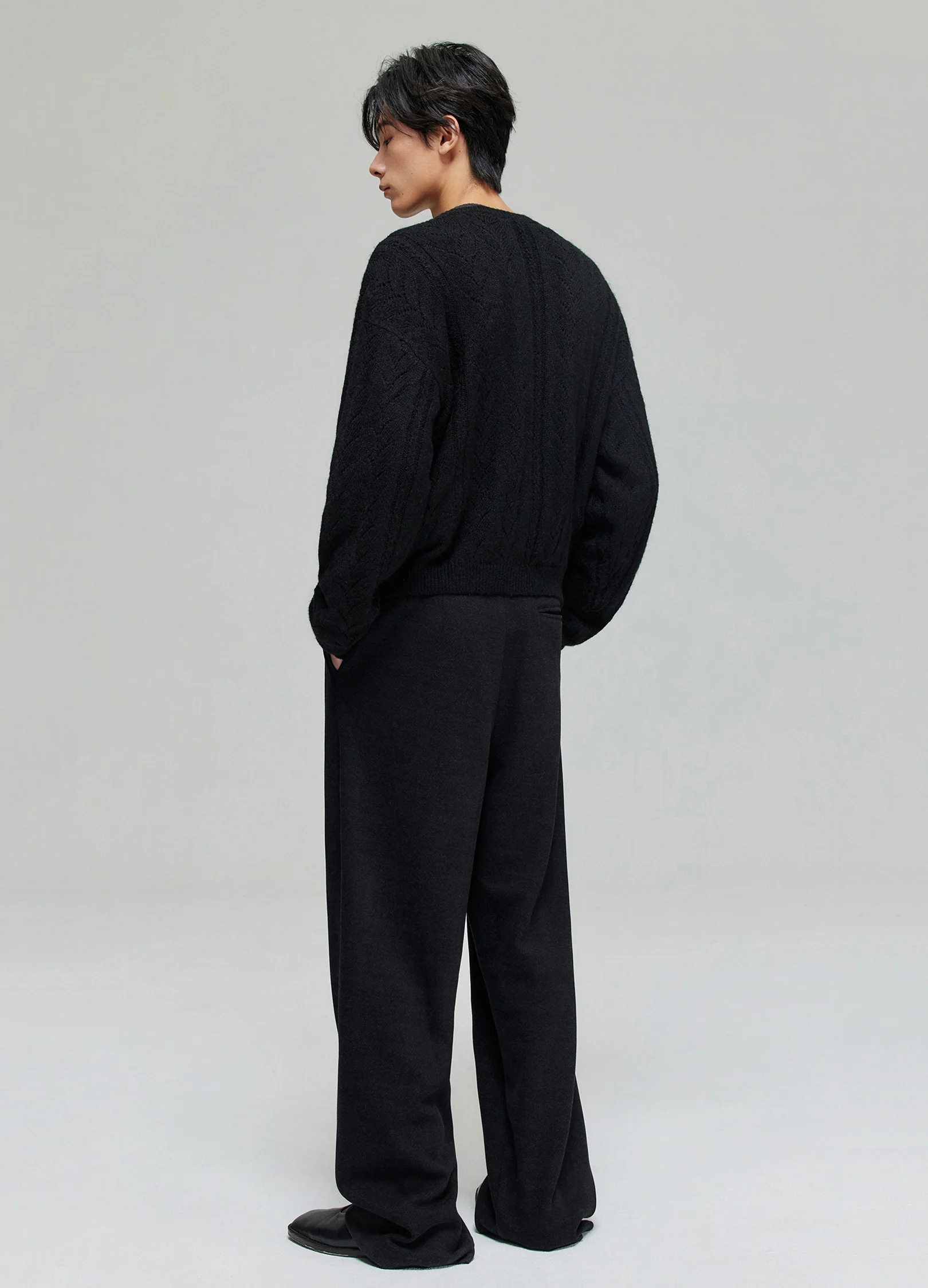 Swirl Wool Cardigan - Image 8