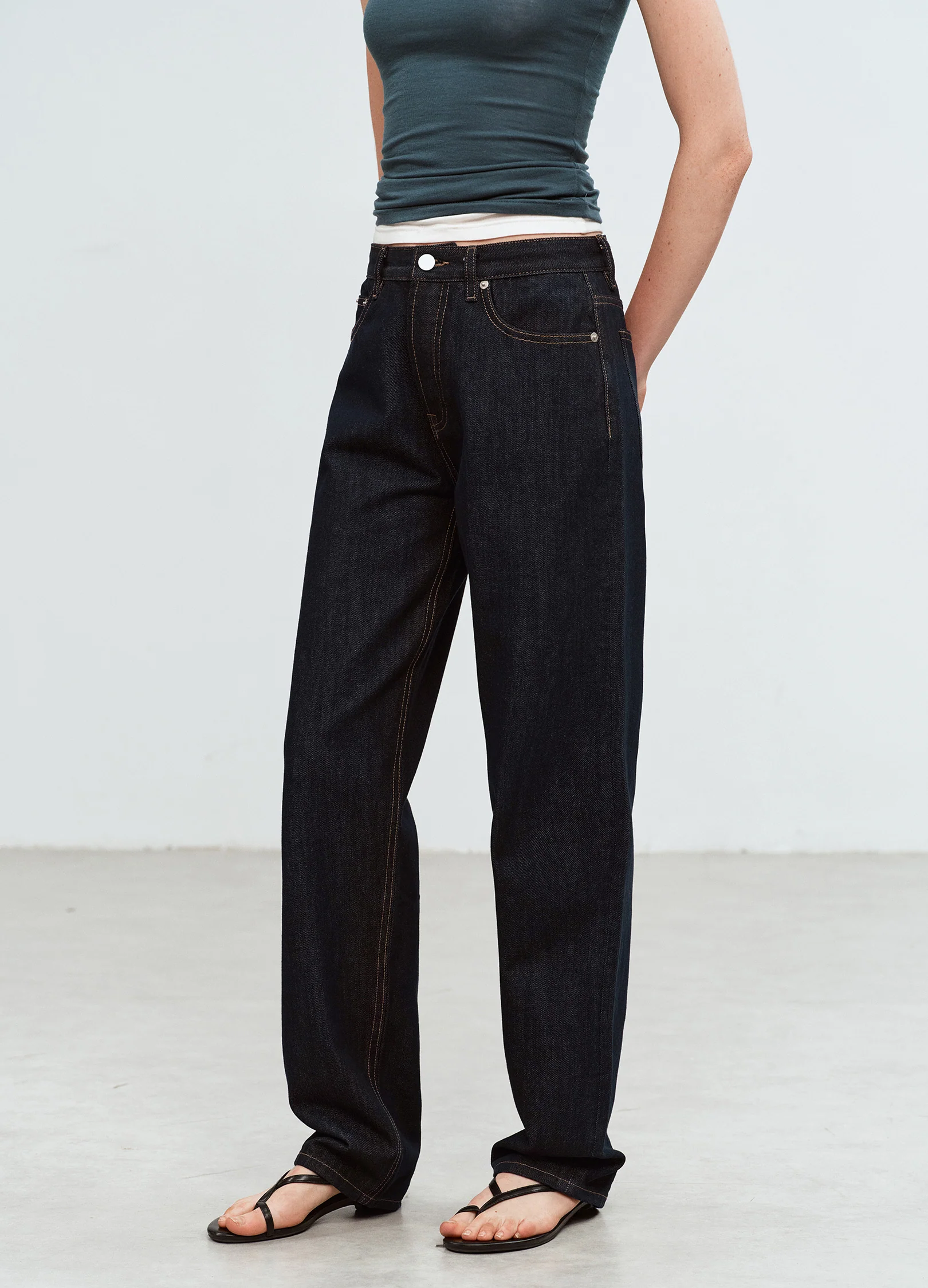 Tapered Raw Denims - Image 3
