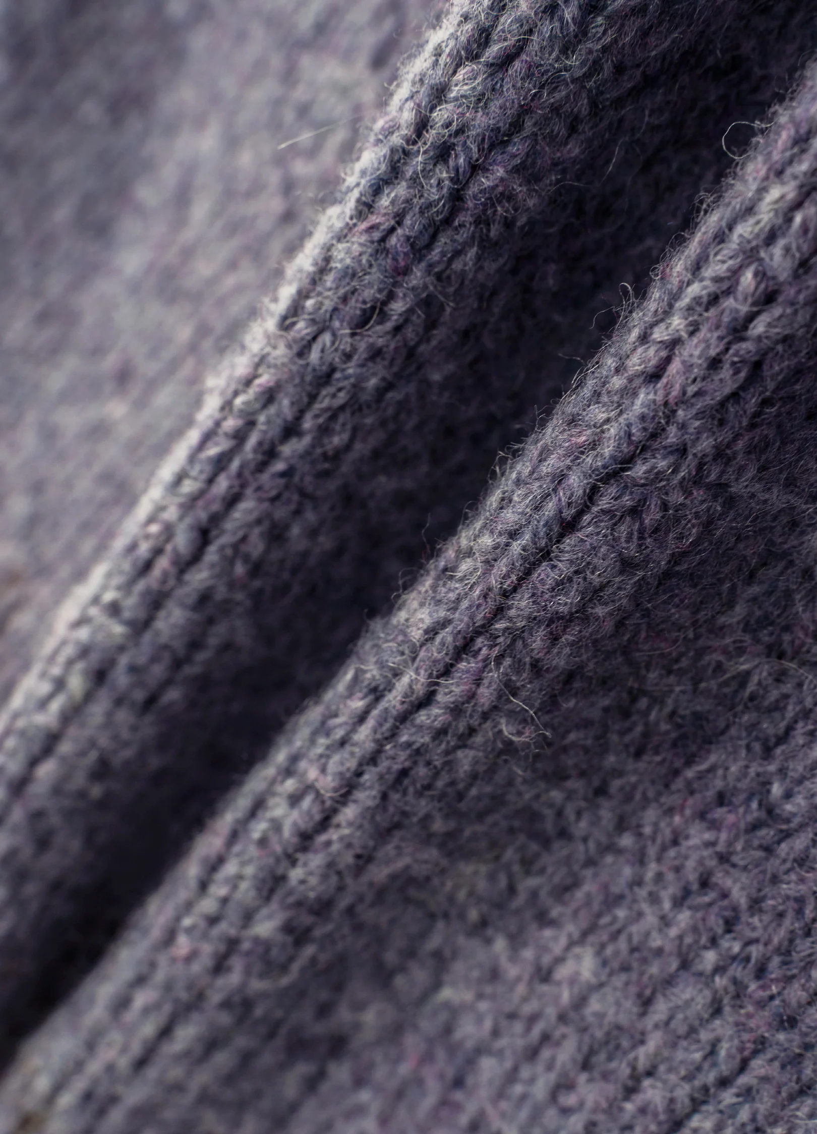 Tartan Wool Zip Sweater - Image 3