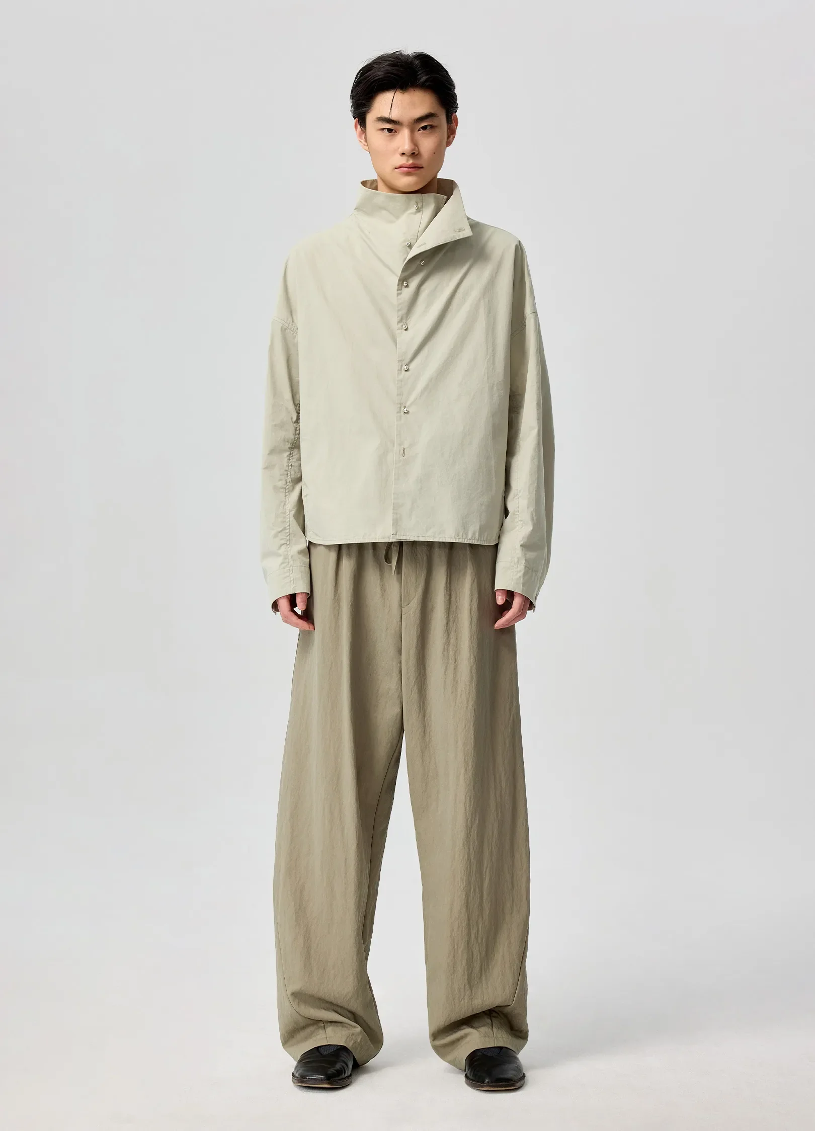 Tencel Wide Trousers - Image 5