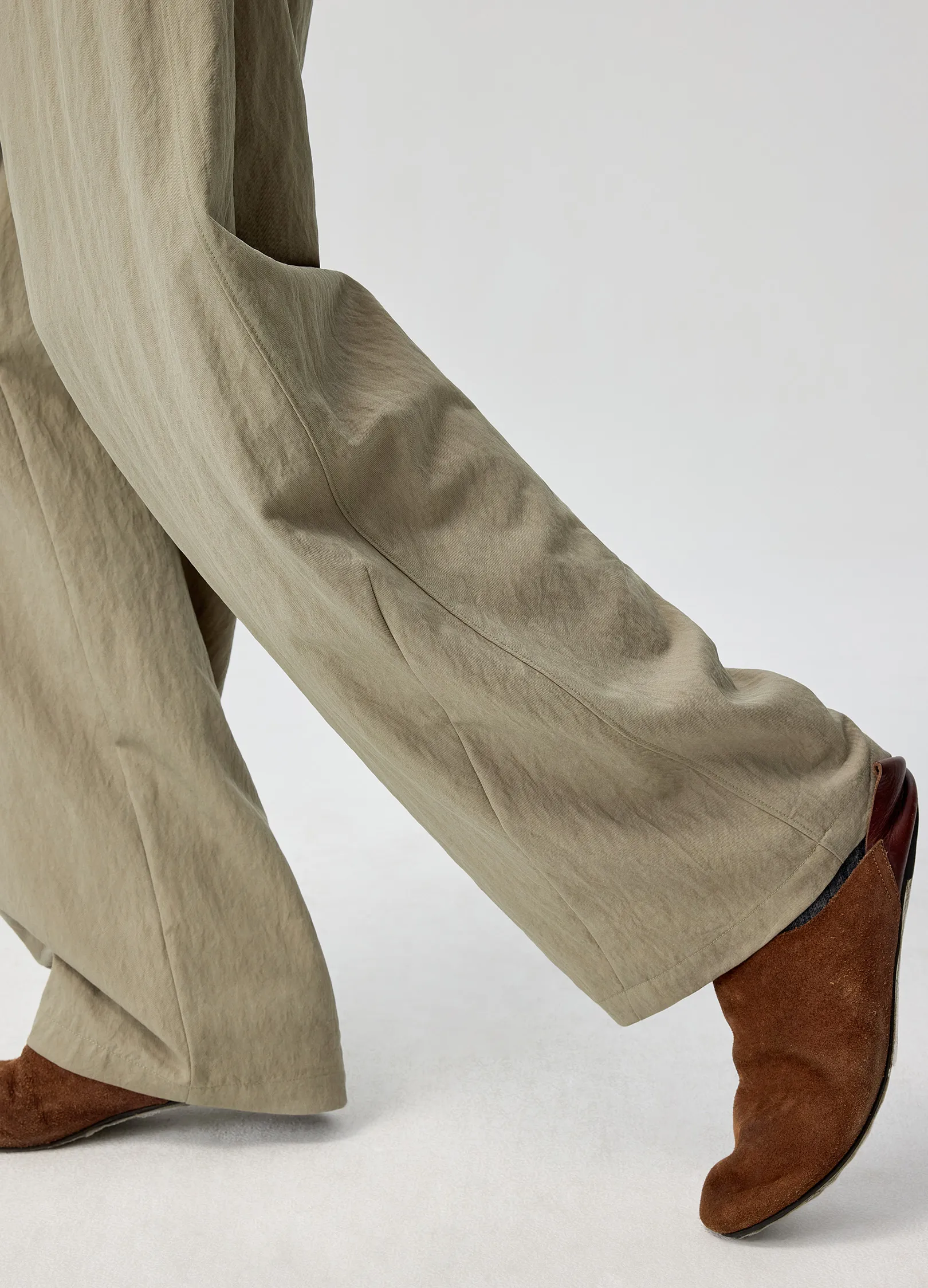 Tencel Wide Trousers - Image 9