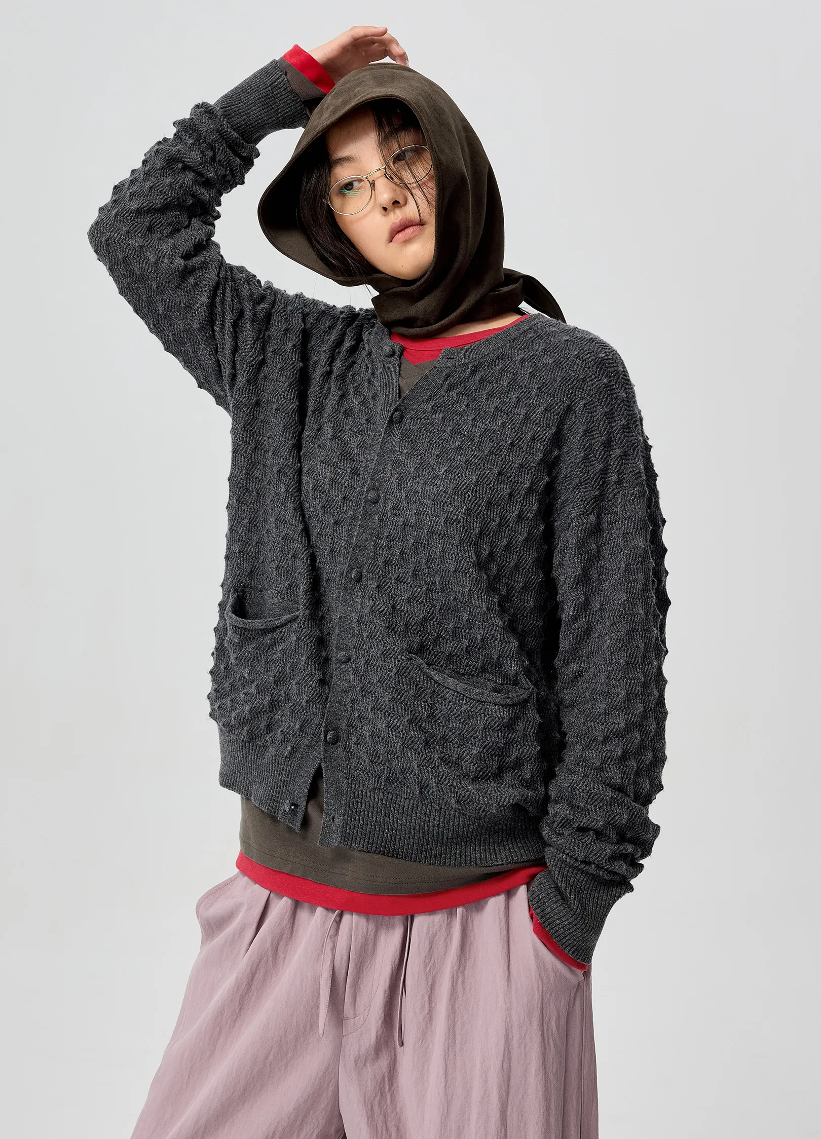 Textured Knit Sweat - Image 7