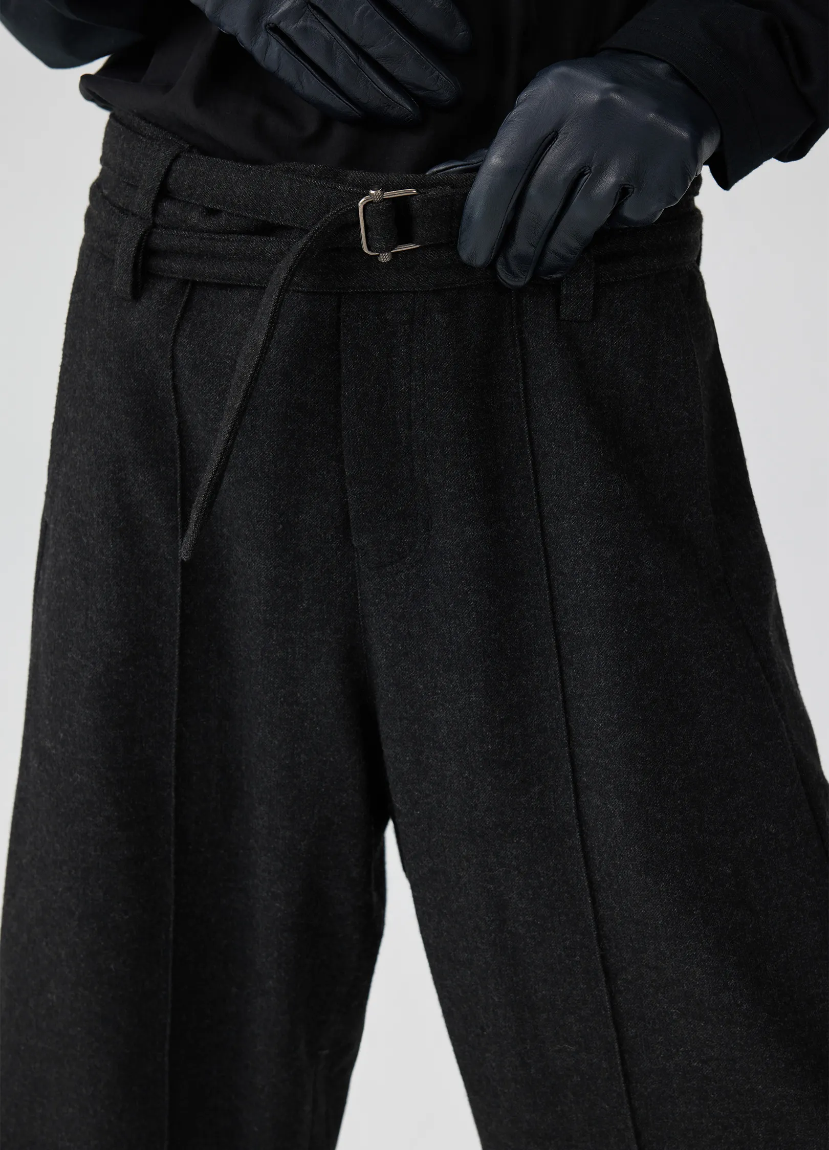 Twisted Wool Trousers - Image 11