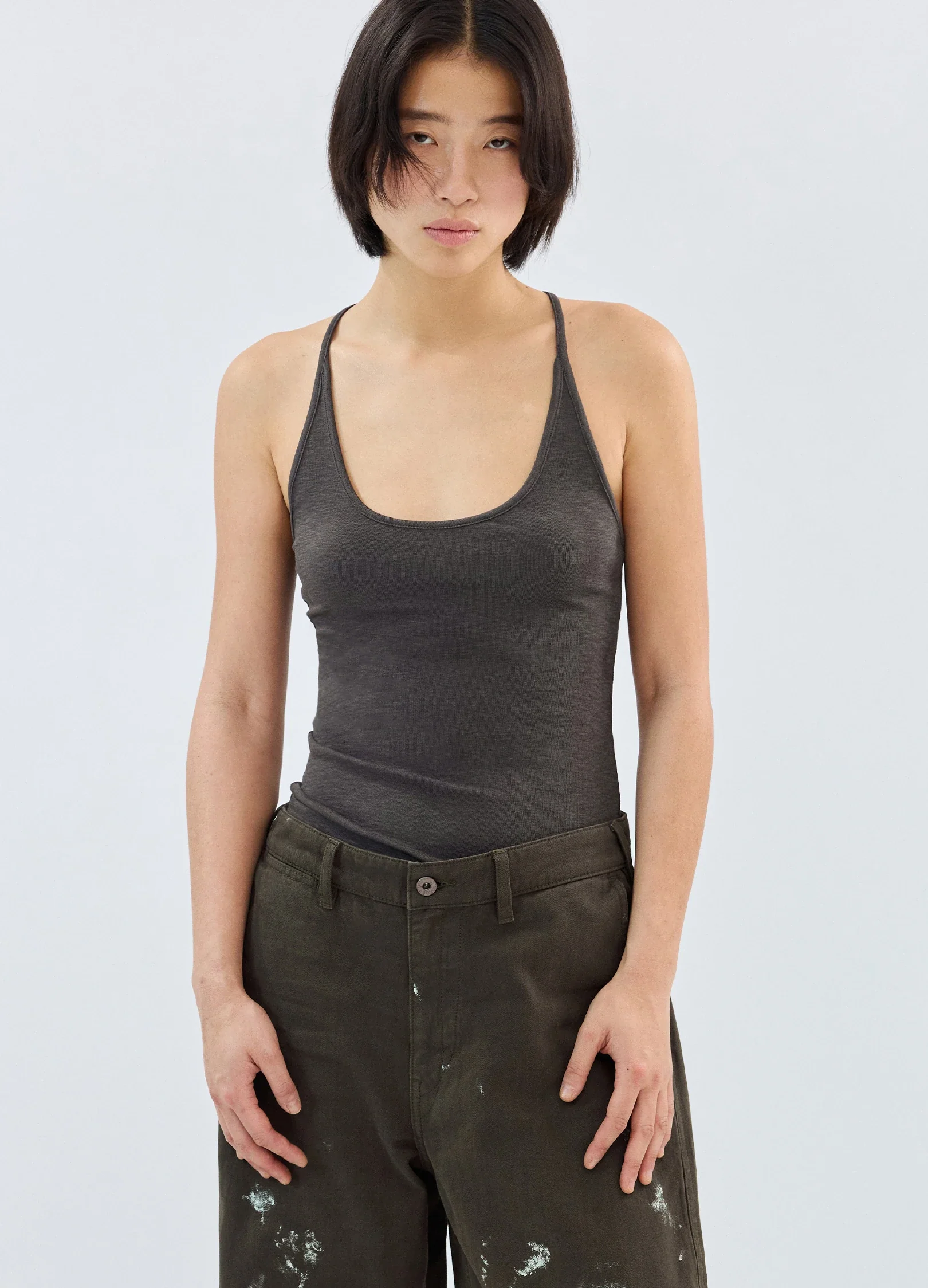 U Neck Halter Top - Image 3