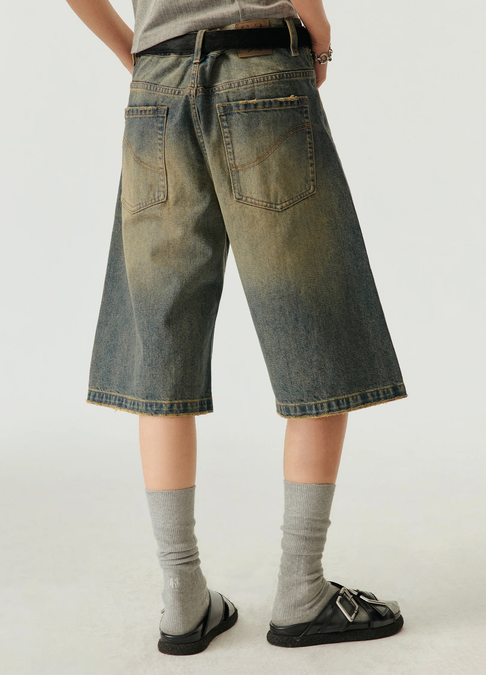 Vintage Wash Jorts - Image 7