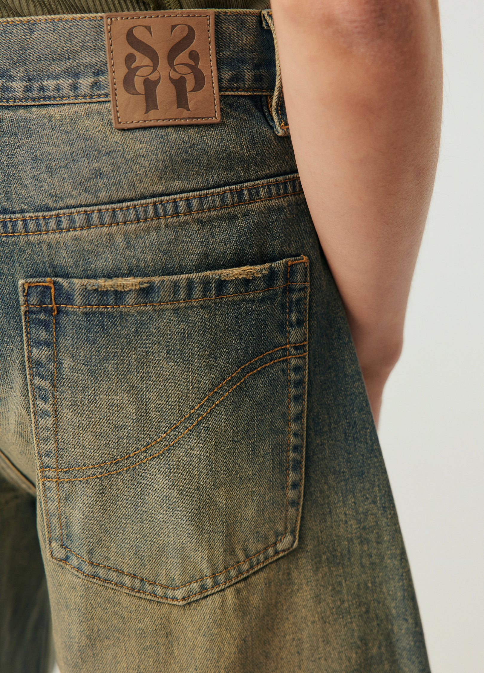 Vintage Wash Jorts - Image 9