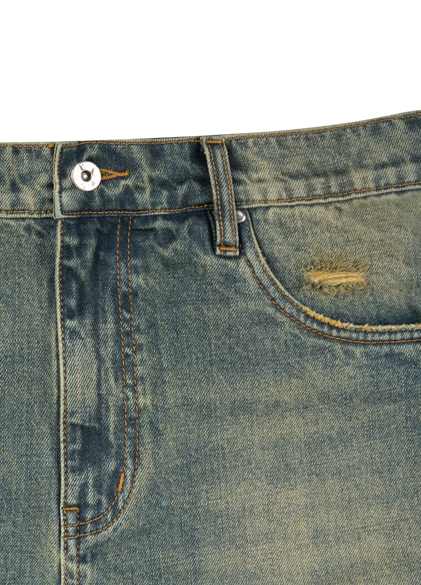 Vintage Wash Wide Denim - Image 12