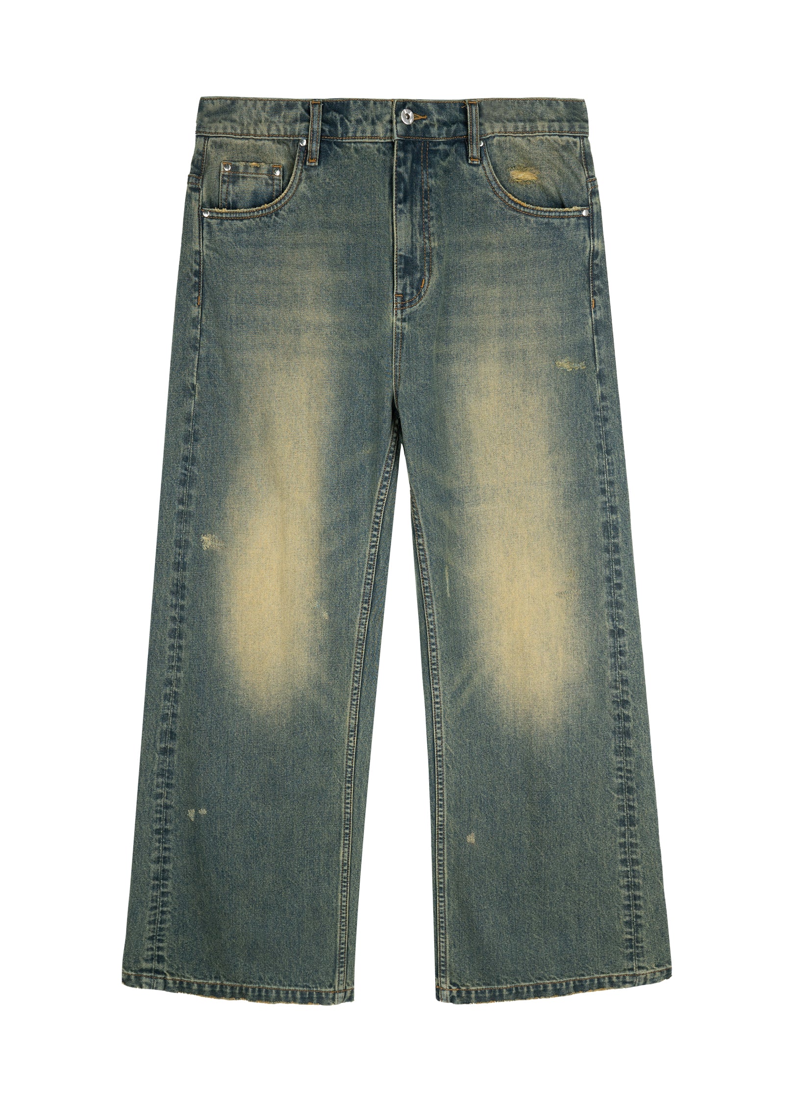 Vintage Wash Wide Denim - Image 15