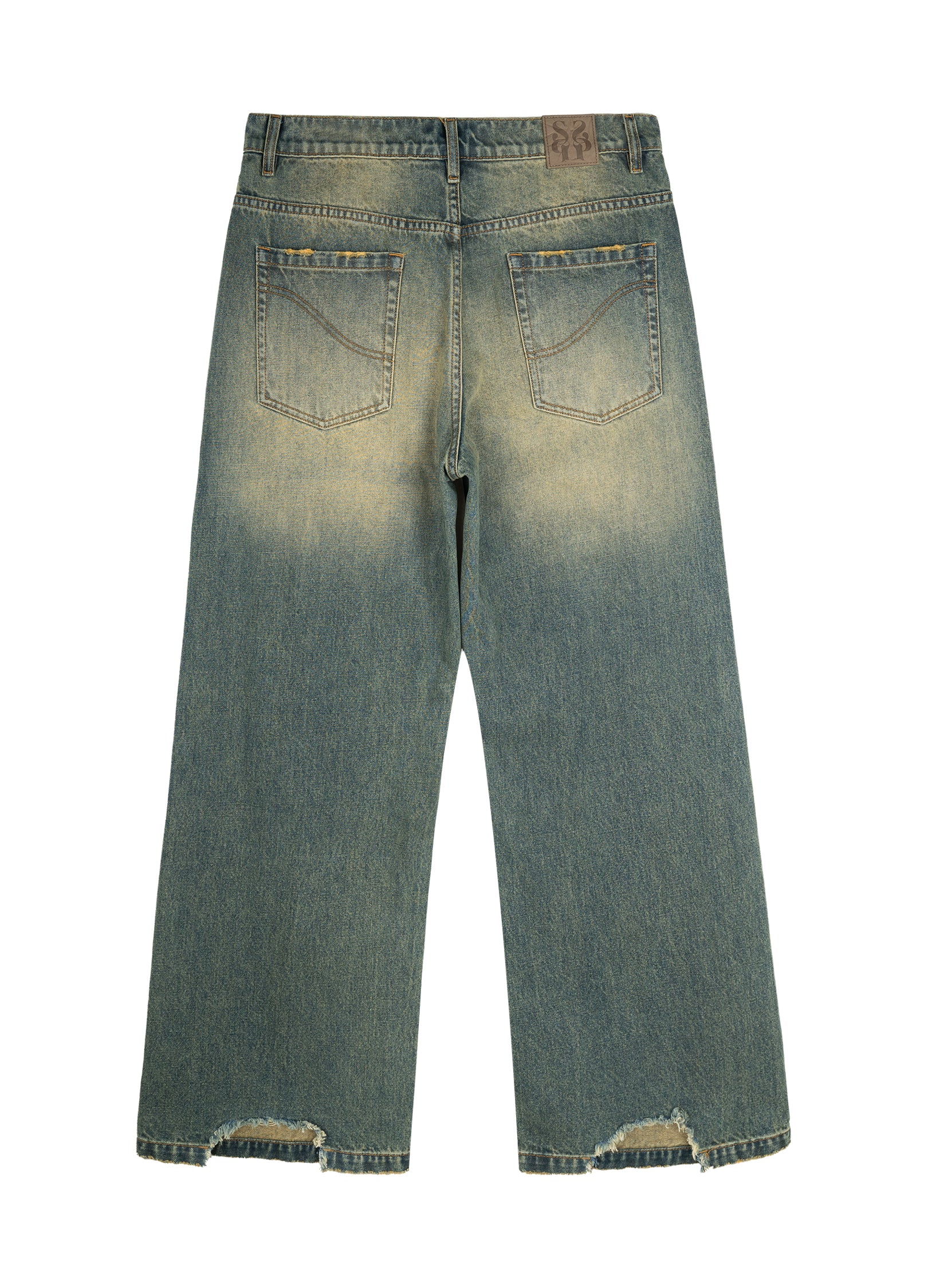 Vintage Wash Wide Denim - Image 16
