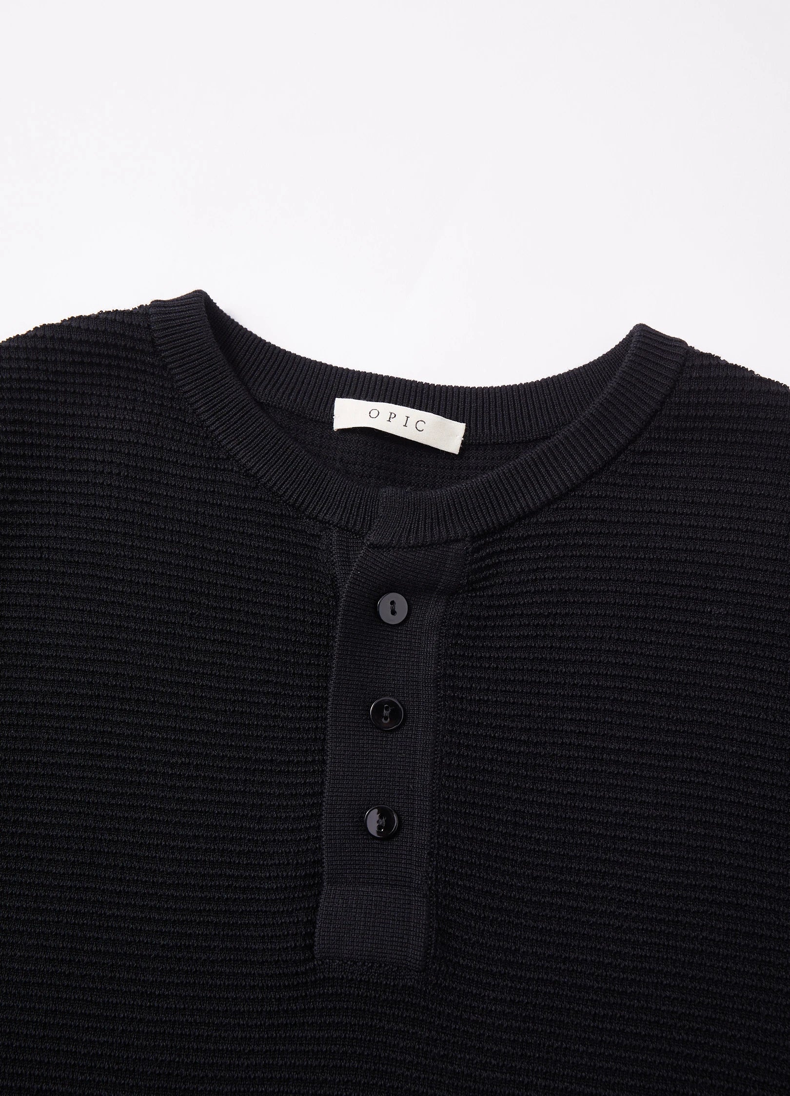 Waffle Henley Tee - Image 14