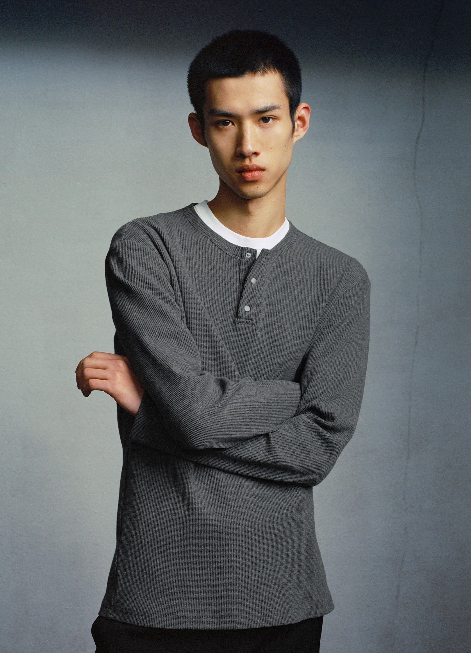 Waffle Knit Long Sleeve - Image 3
