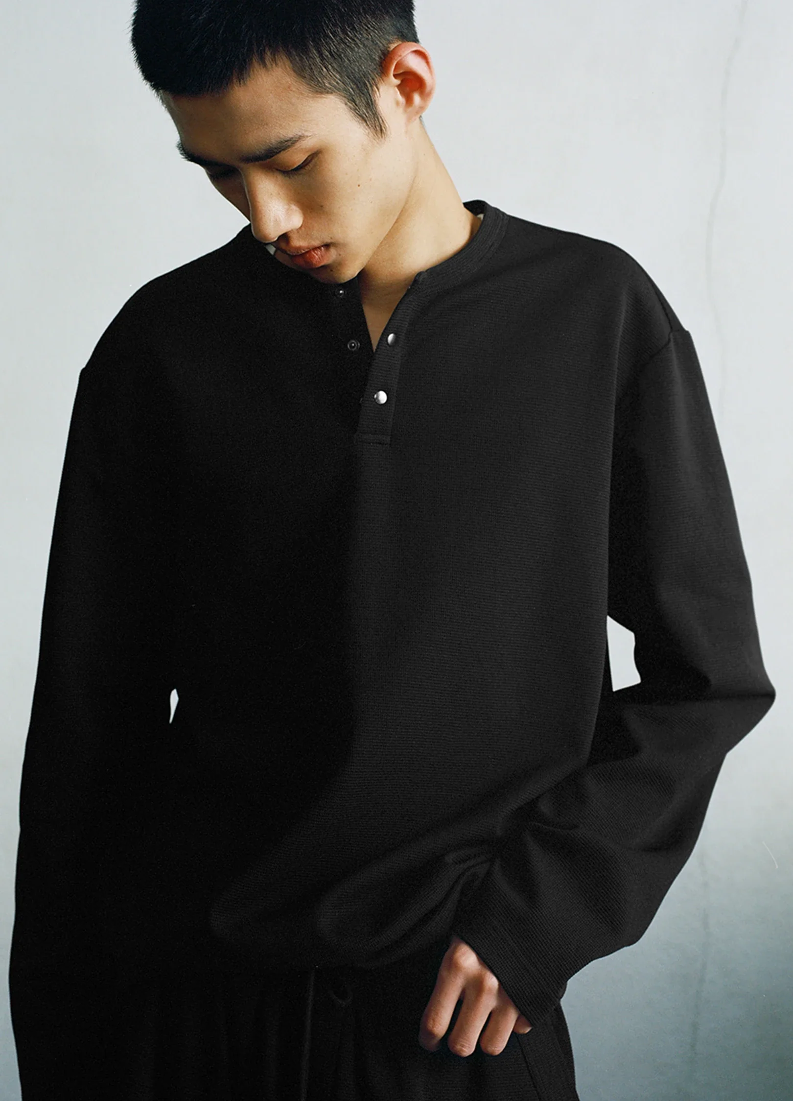 Waffle Knit Long Sleeve - Image 5