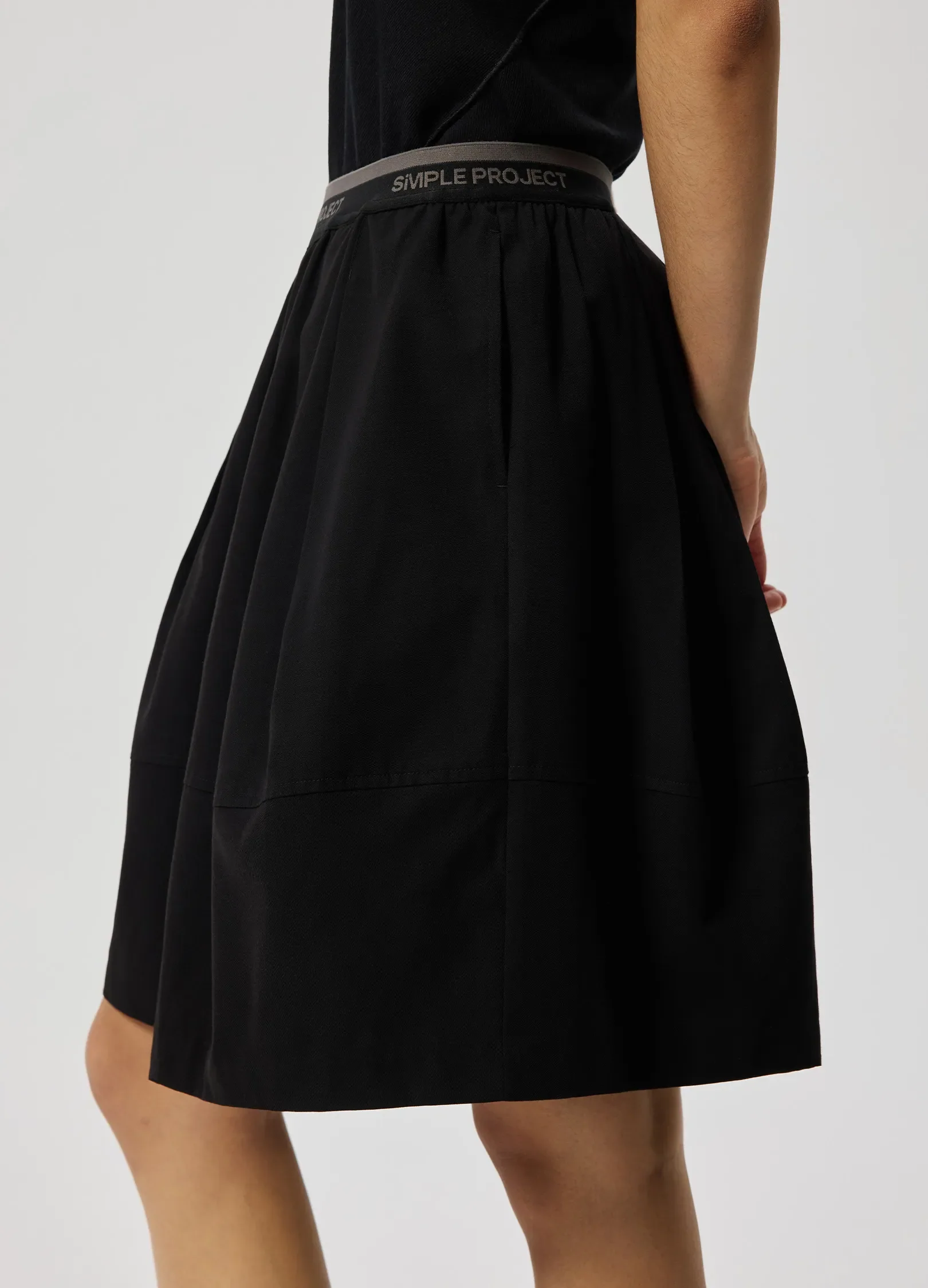 Waistband Logo Skirt - Image 3