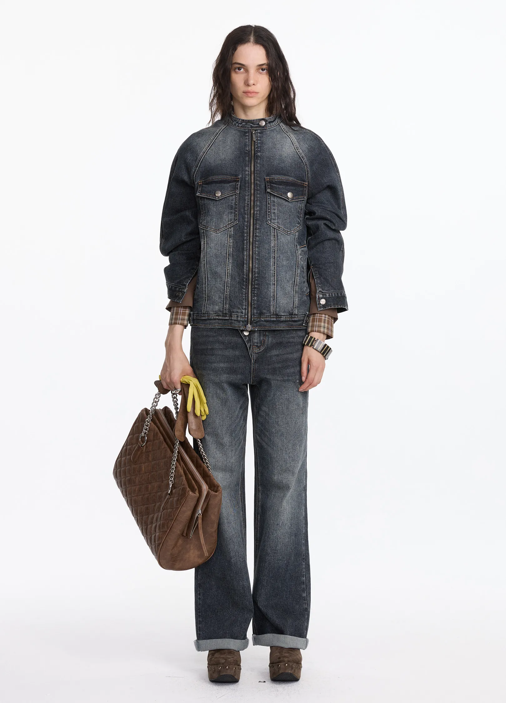 Washed Denim Jacket