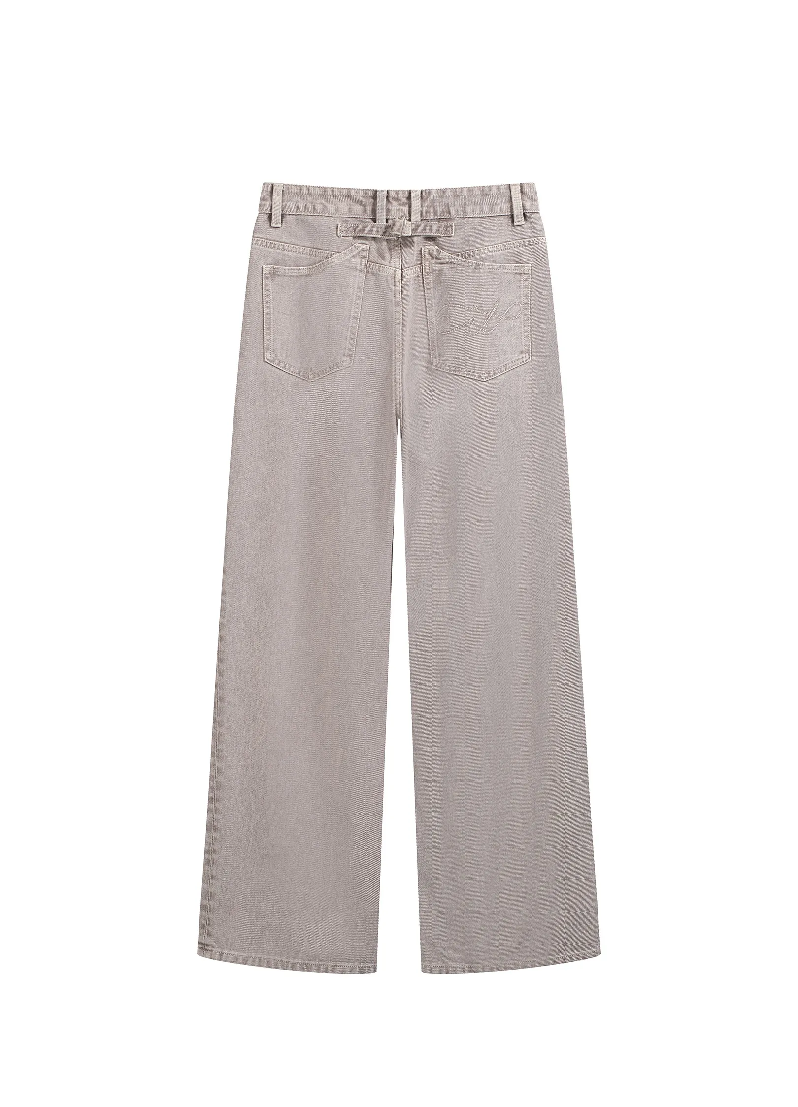 Washed Straight Denims - Image 15