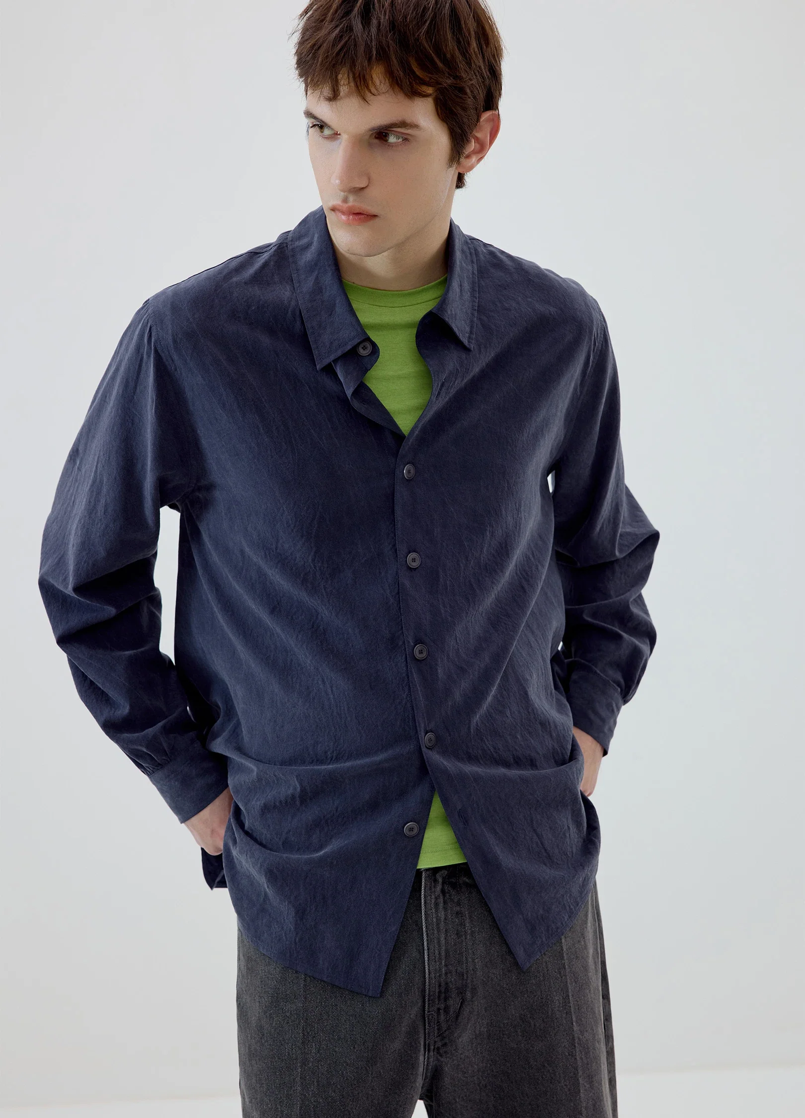 Washed Tencel Shirt