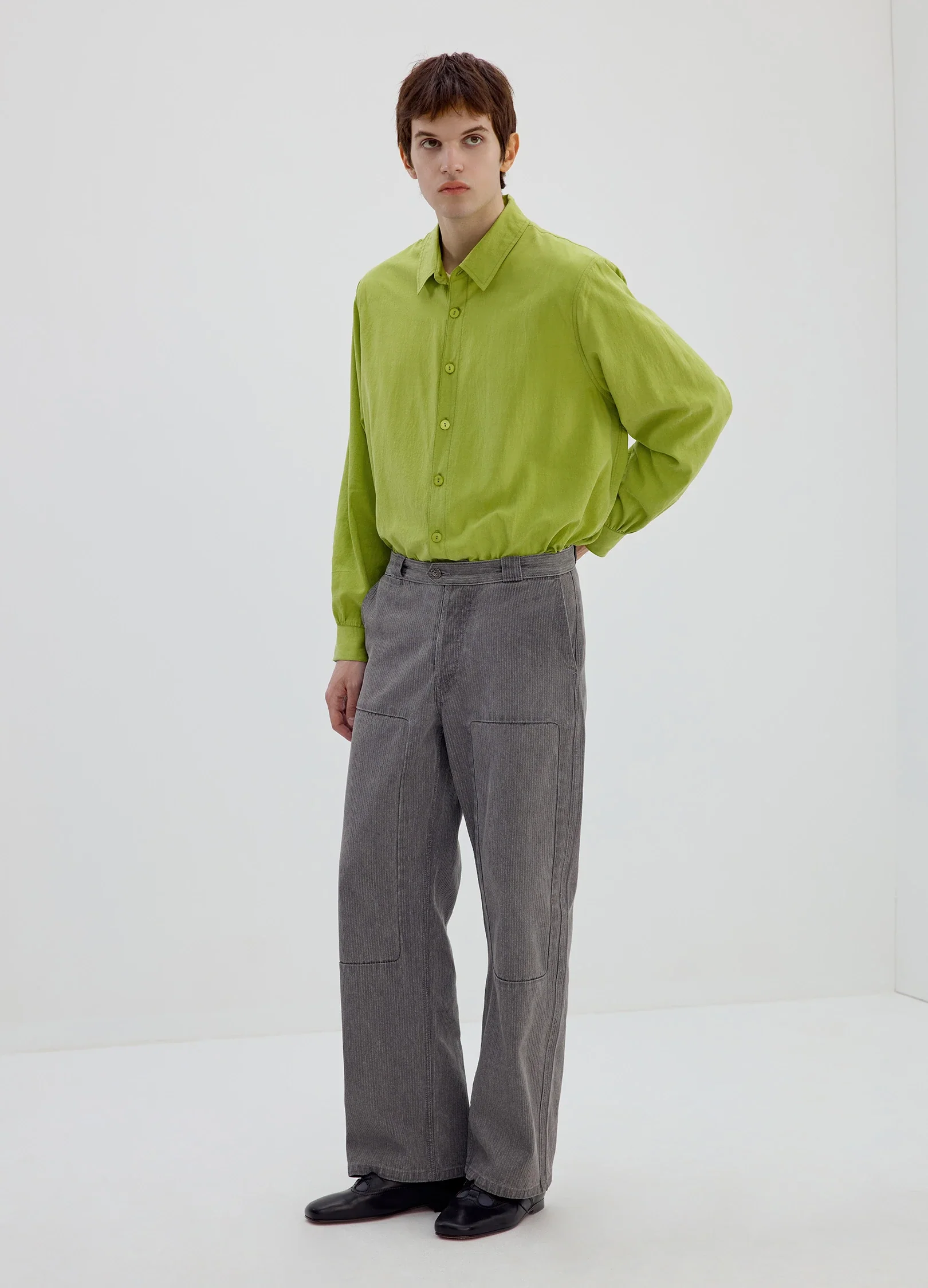 Washed Tencel Shirt - Image 11