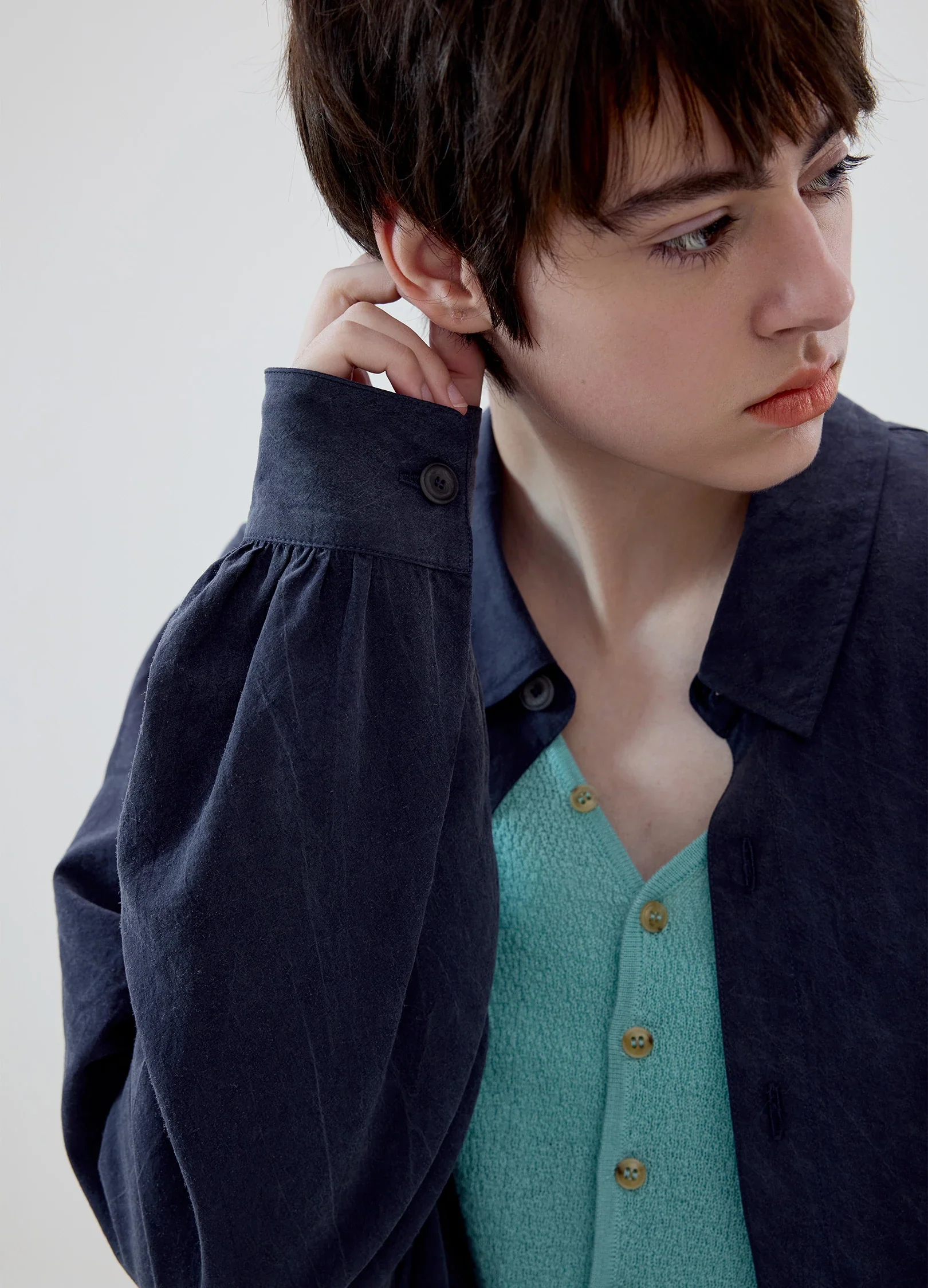 Washed Tencel Shirt - Image 12