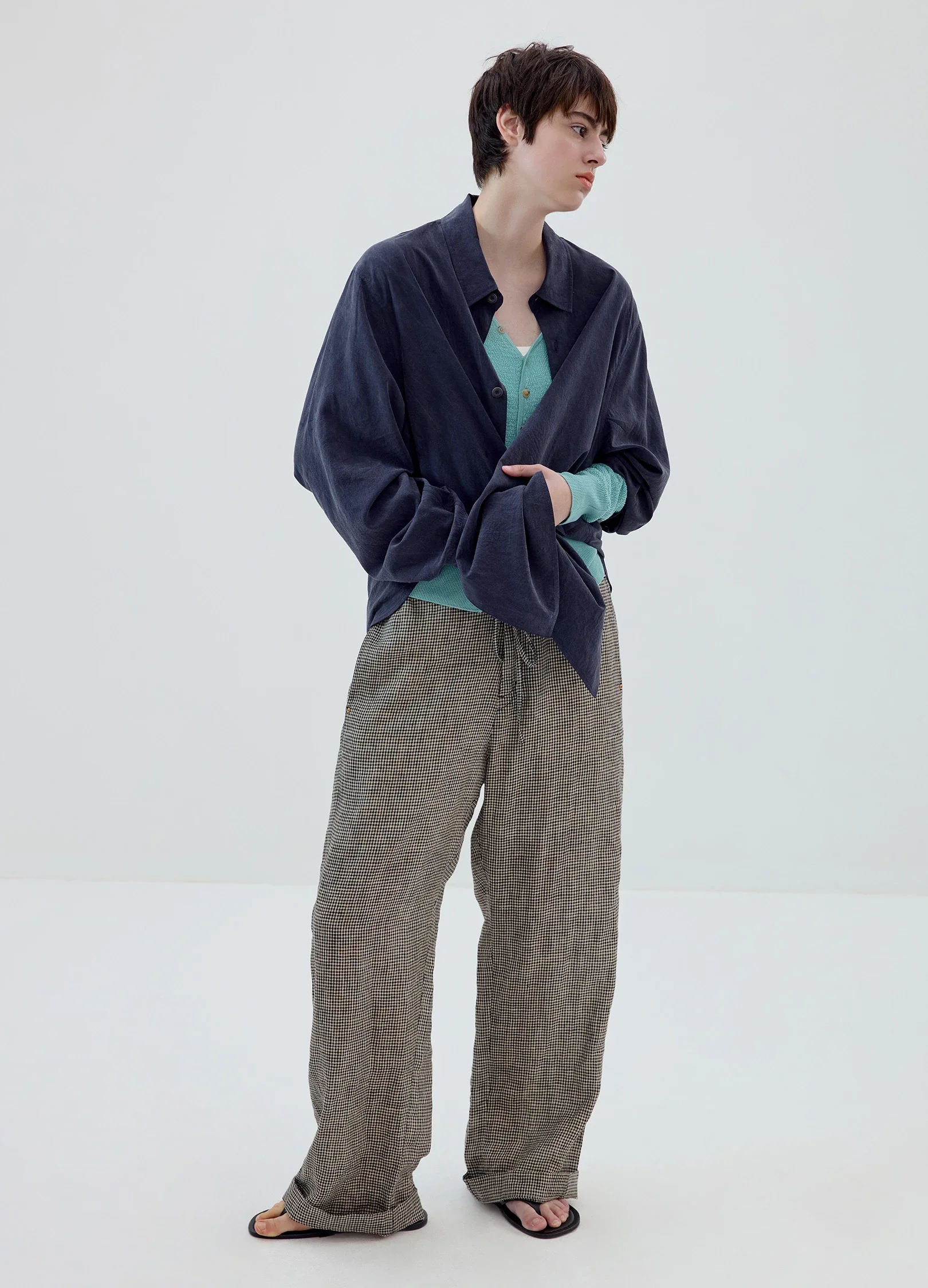 Washed Tencel Shirt - Image 6