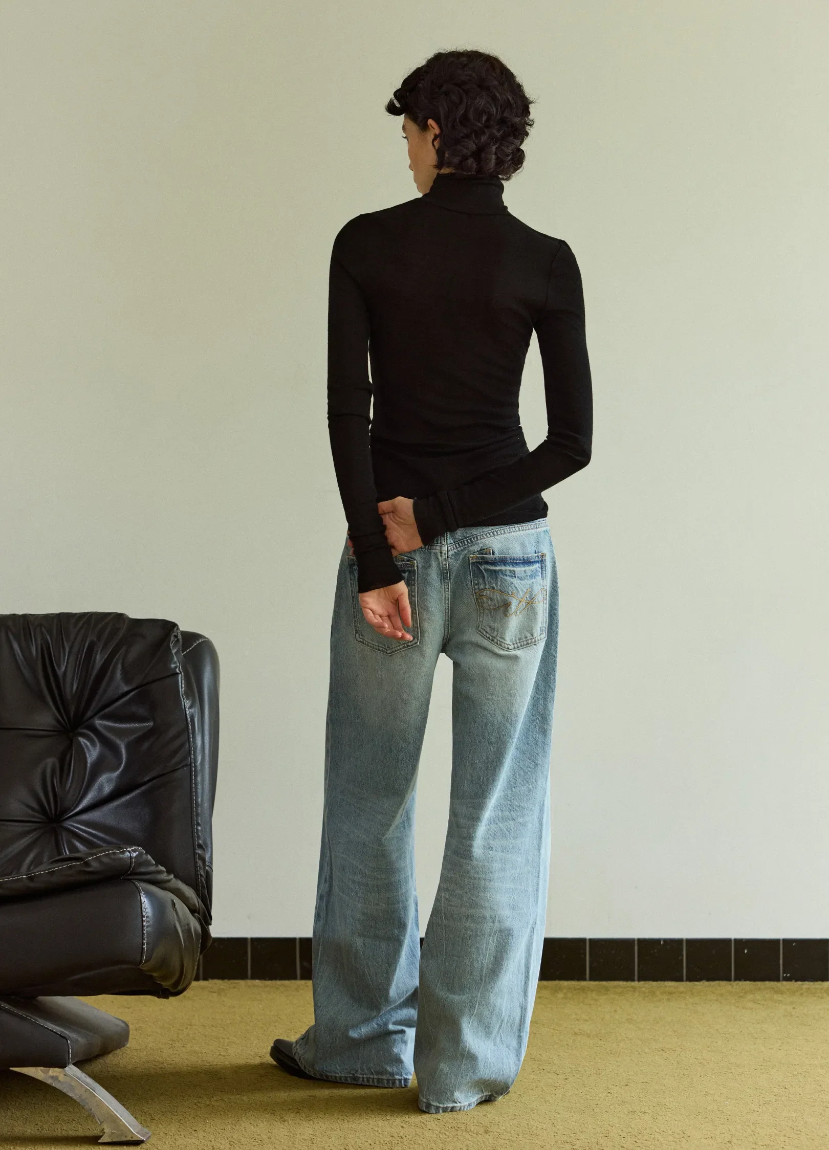 Washed Wide Denims - Image 11