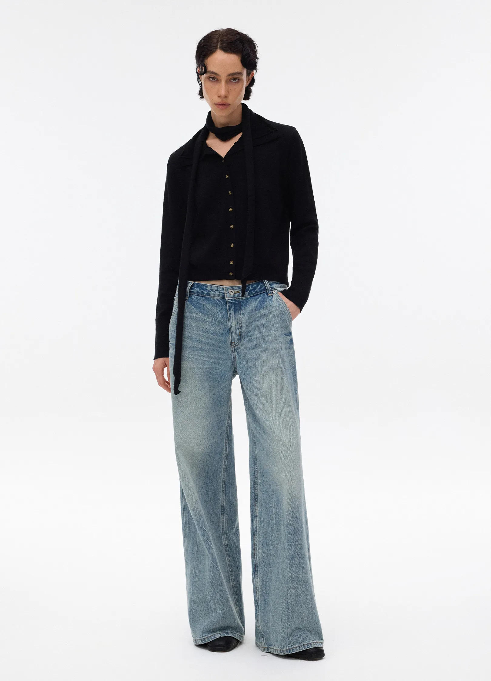 Washed Wide Denims - Image 2