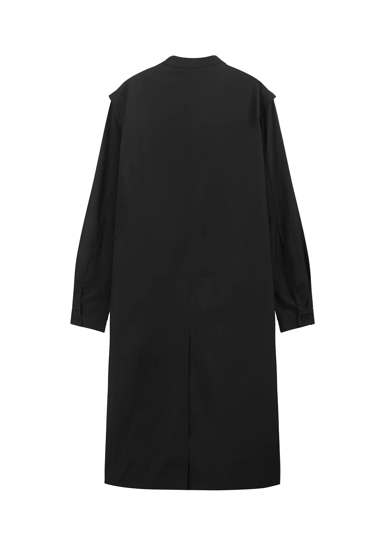 Wave Lapel Trench Coat - Image 12