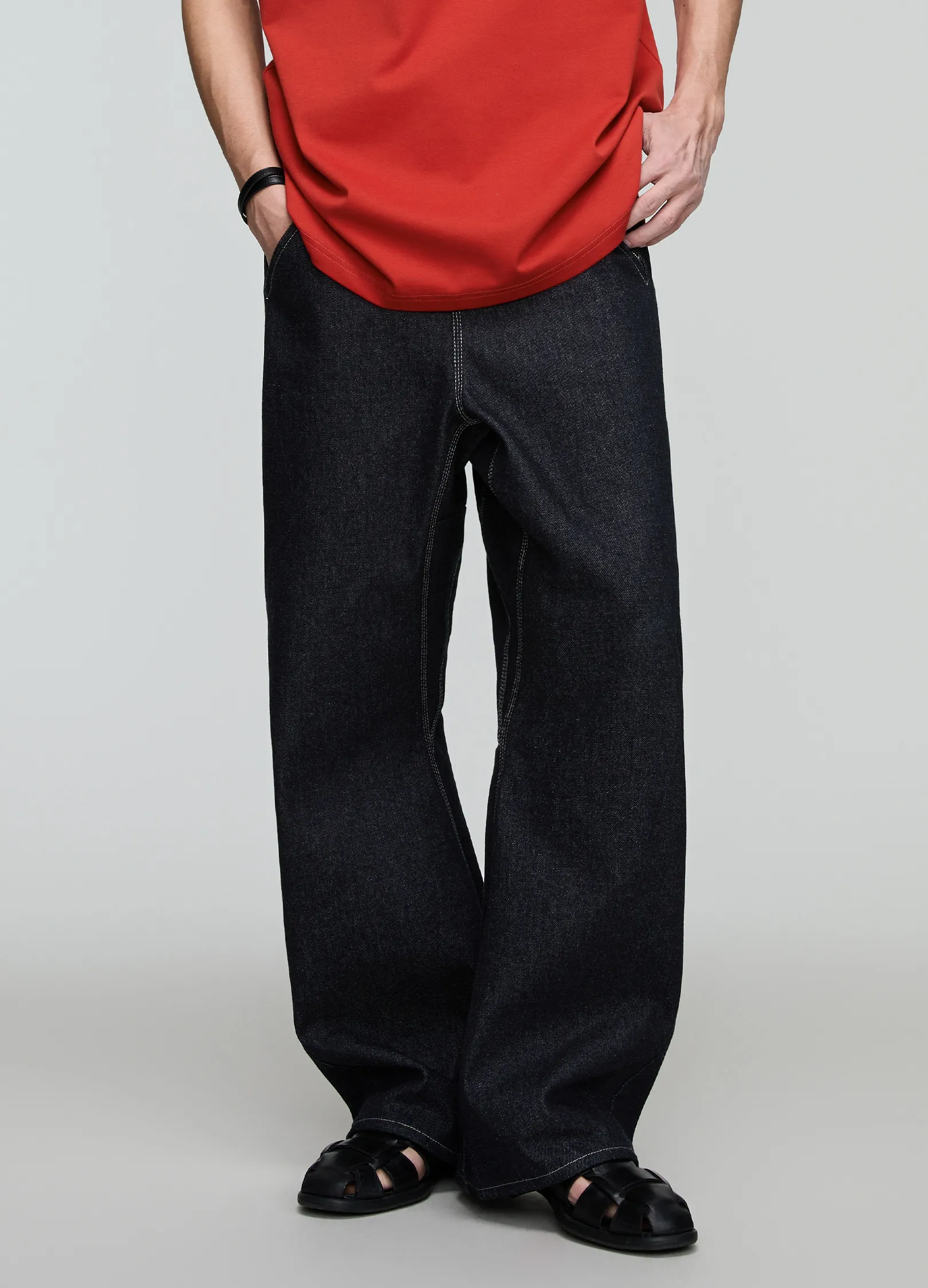 Wide Drop Denims