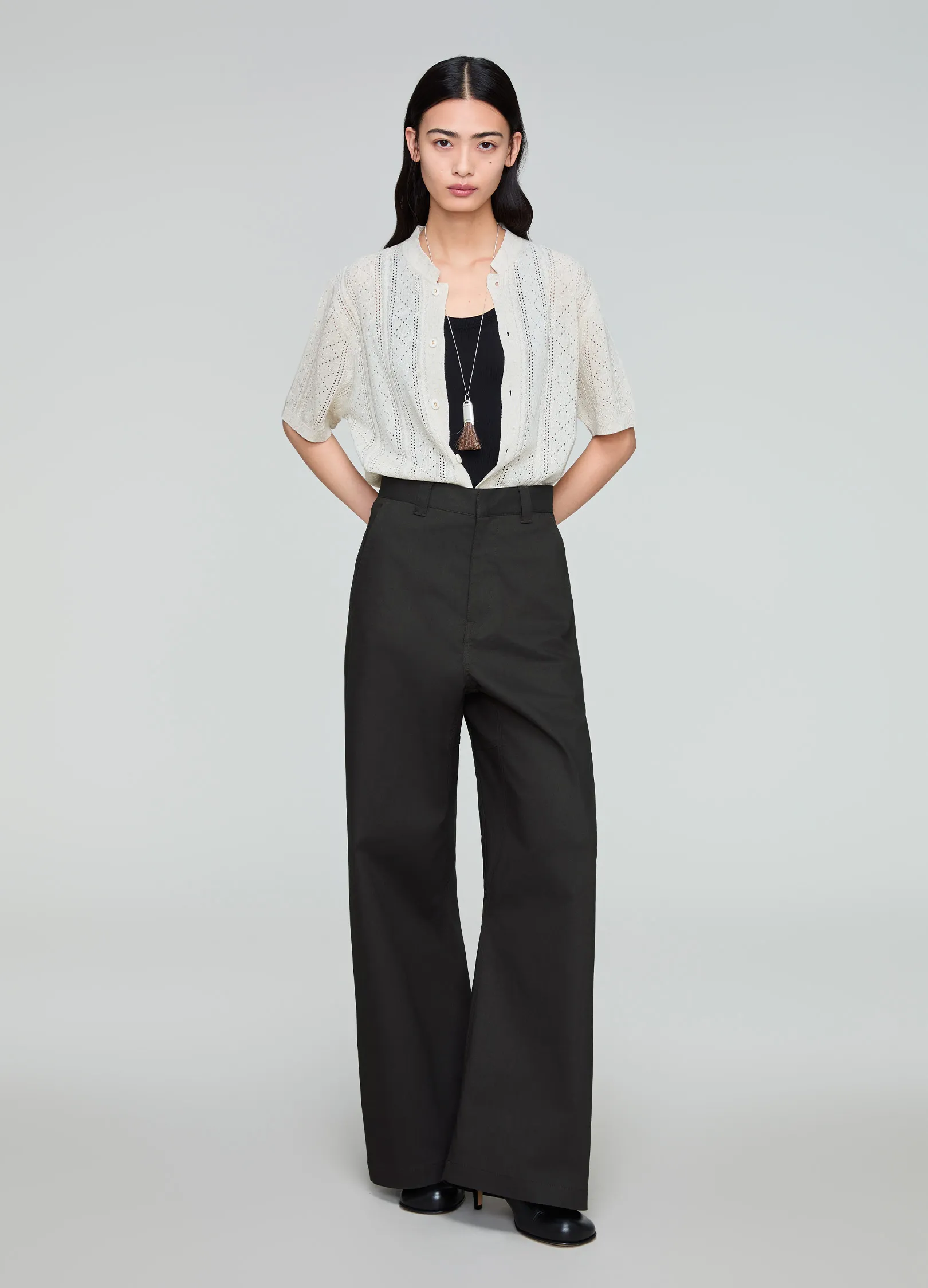 Wide OPC Drop Trousers - Image 7