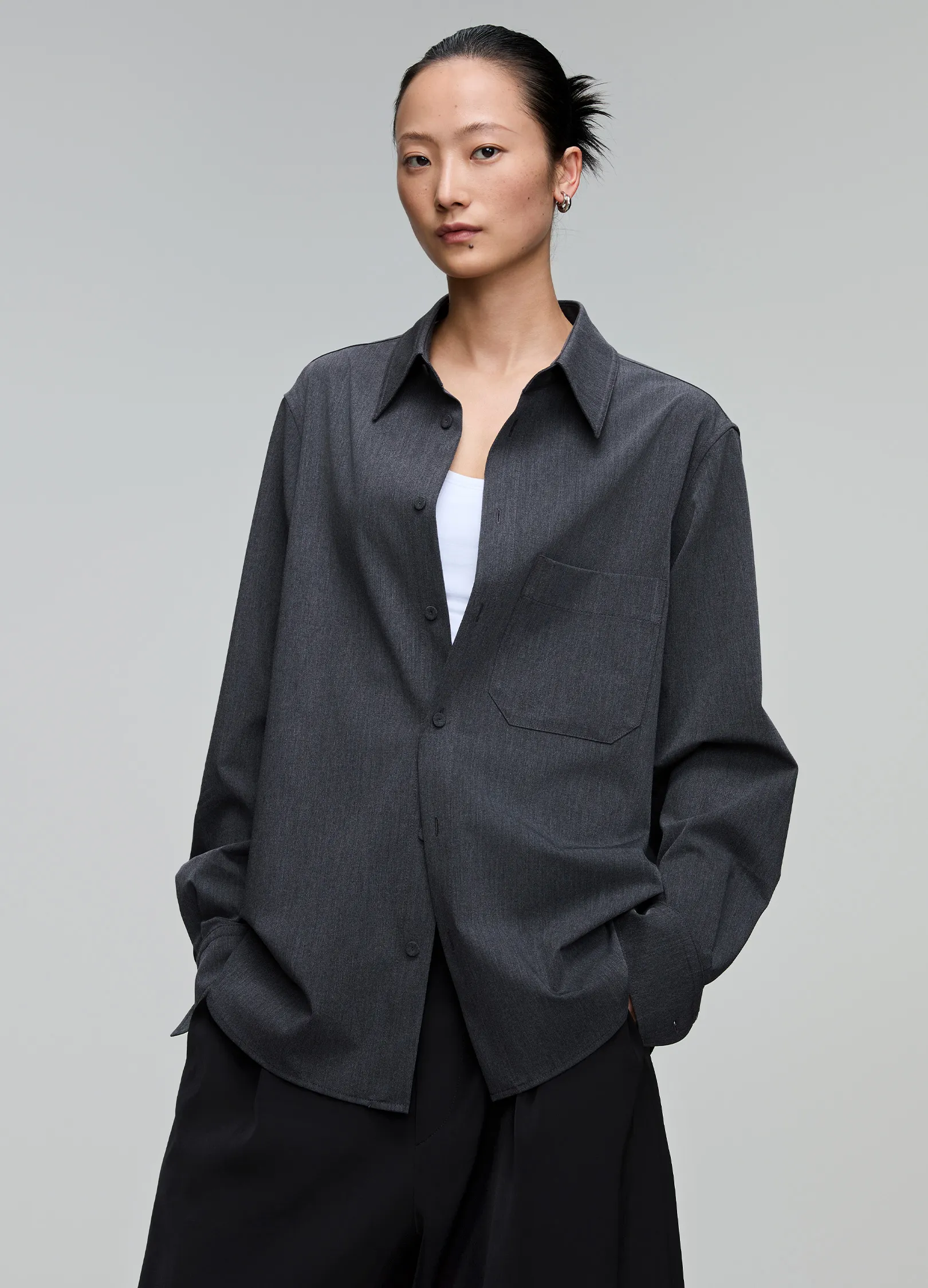 Wide Placket Shirt - Image 2