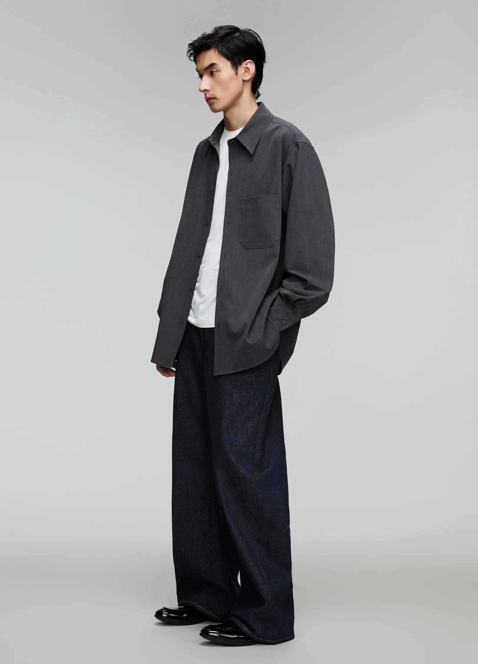 Wide Placket Shirt - Image 7
