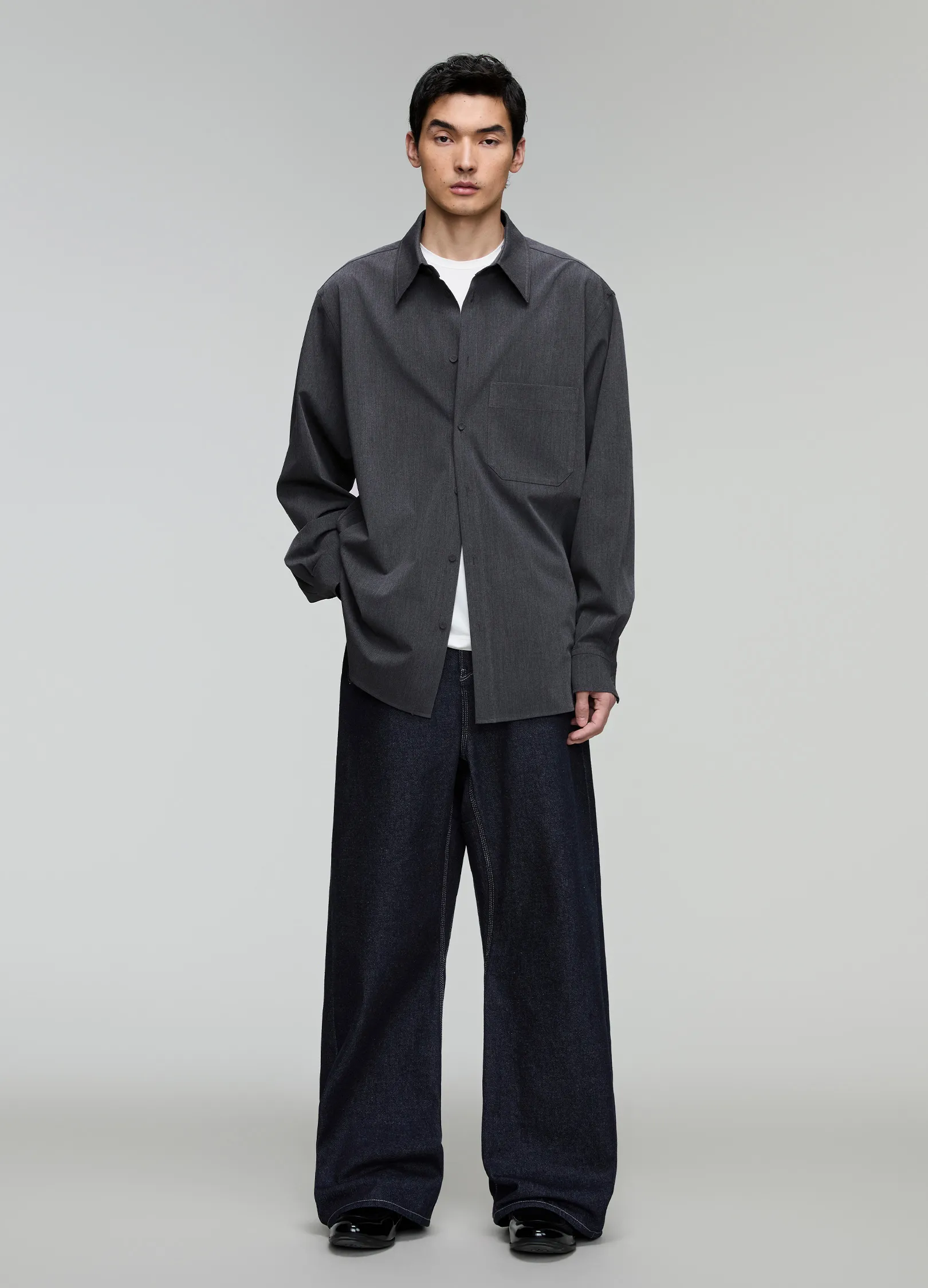 Wide Placket Shirt - Image 9