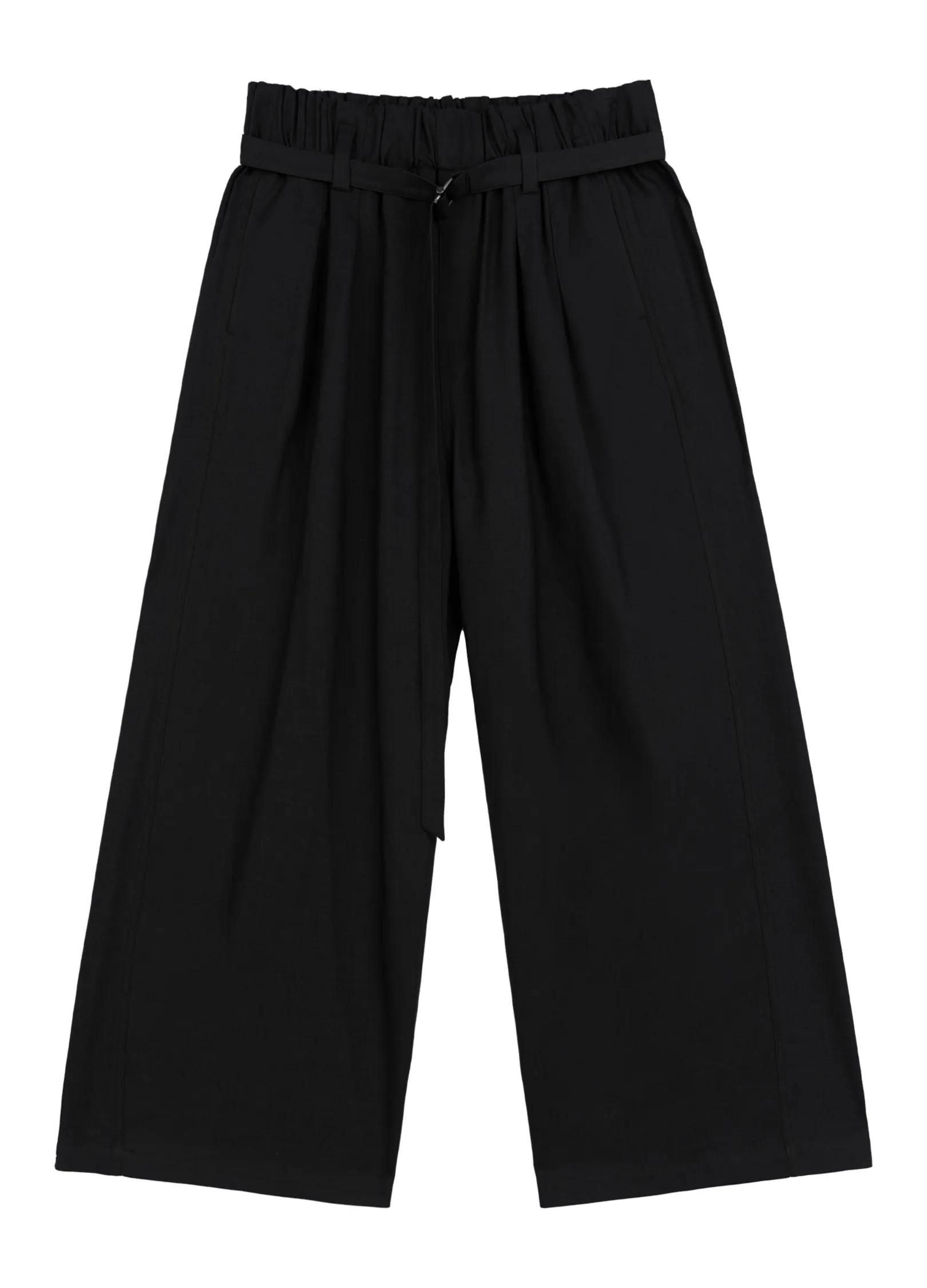 Wide Pleated Stretch Trousers - Image 17