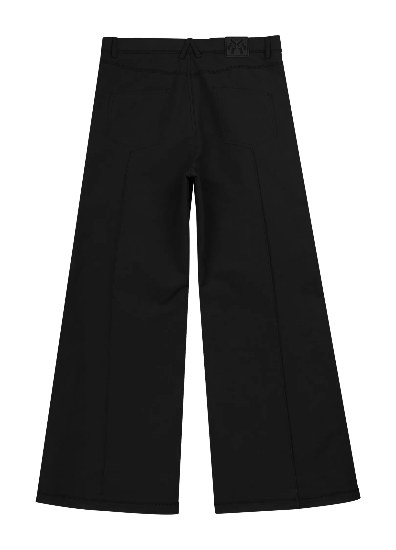 Wide Seam Cotton Trousers - Image 16