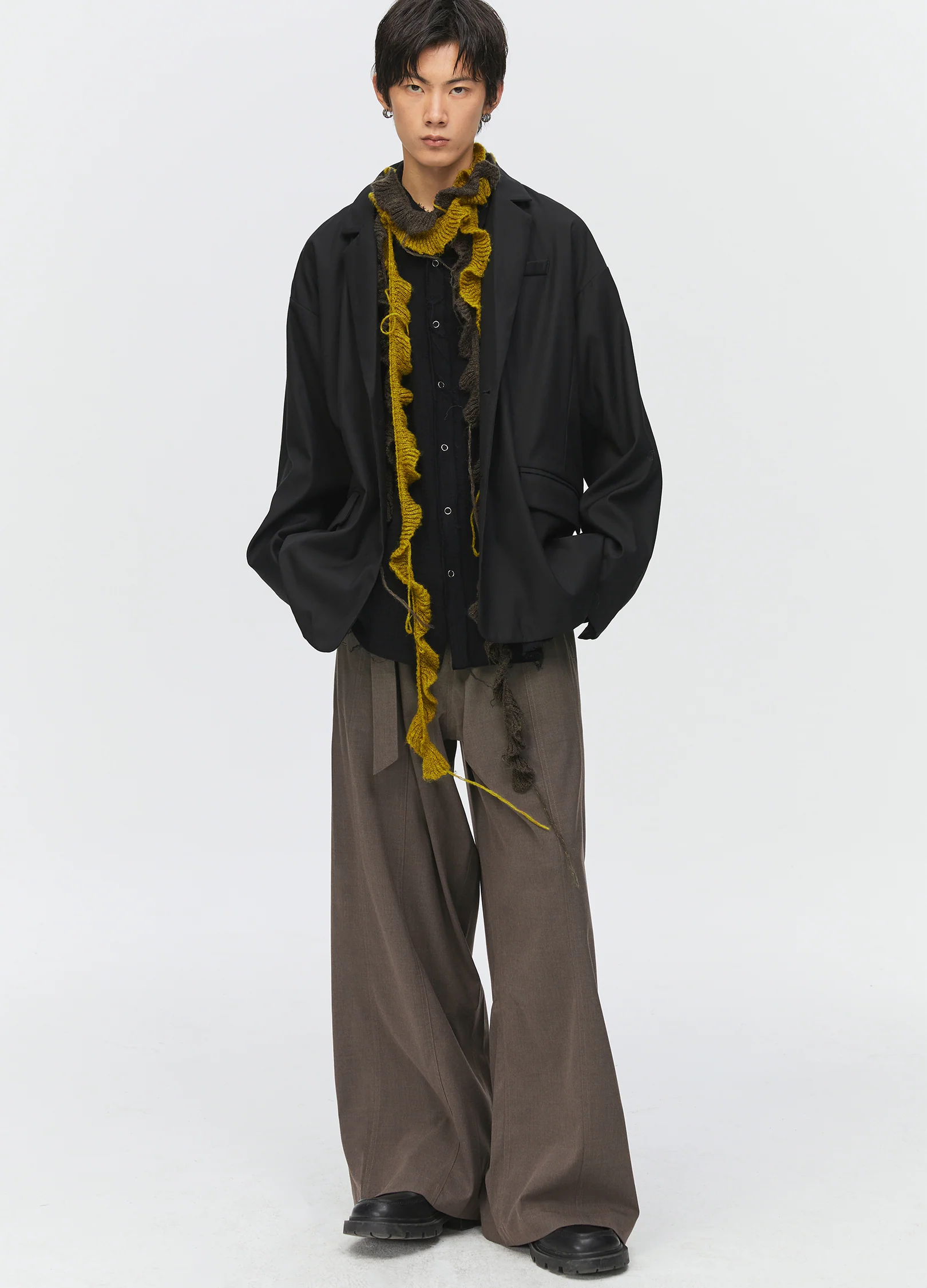 Wide Split Waist Trousers - Image 6