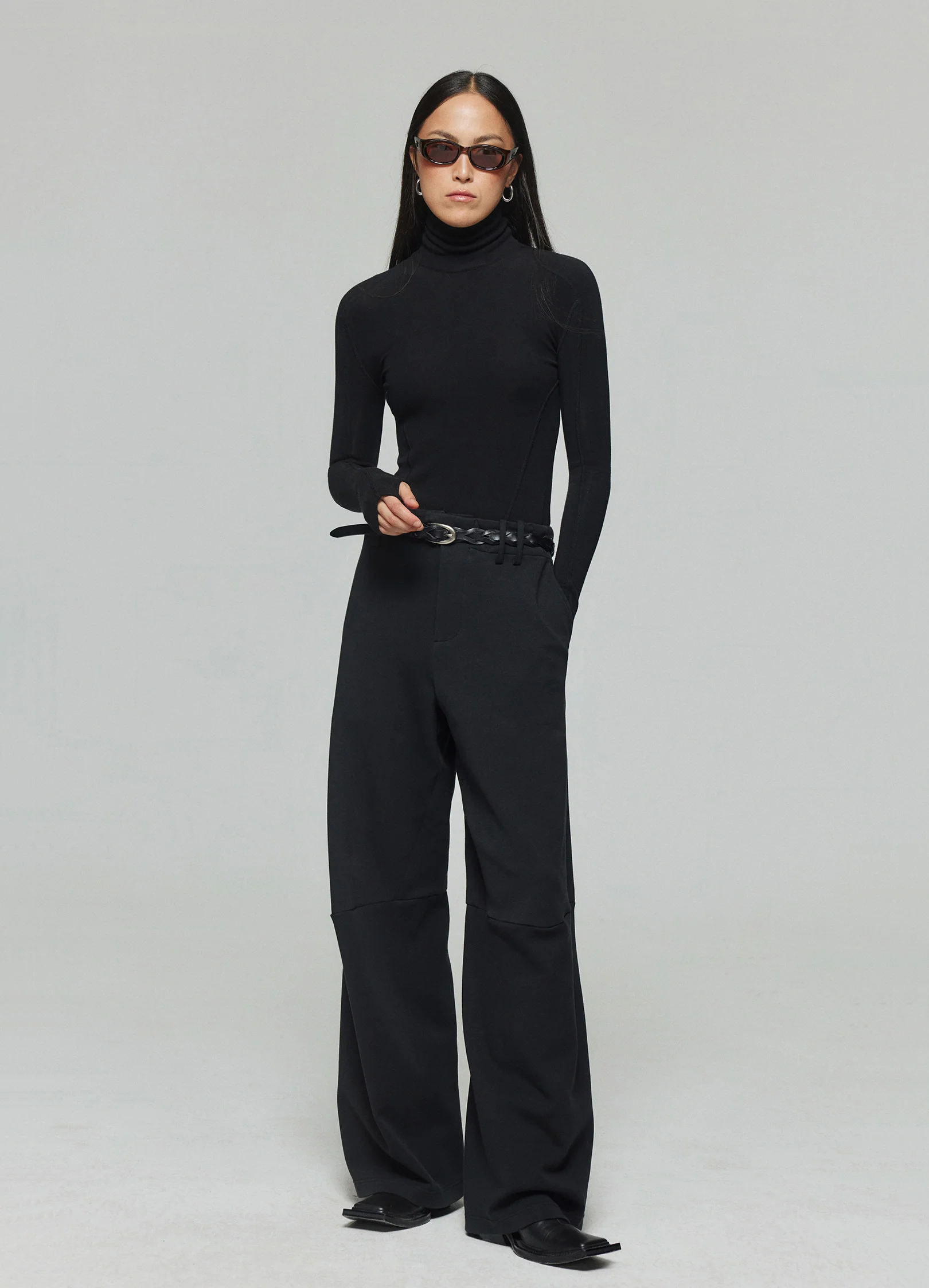 Womens Fitted Turtleneck - Image 10